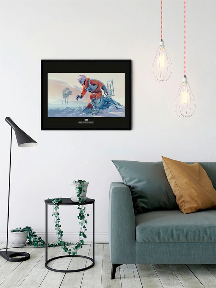 Komar Bild »Star Wars Classic RMQ Hoth Battle Pilot« Star Wars 1 Stk. tlg. Wandbild zur Dekoration im Kinderzimmer - ohne Rahmen