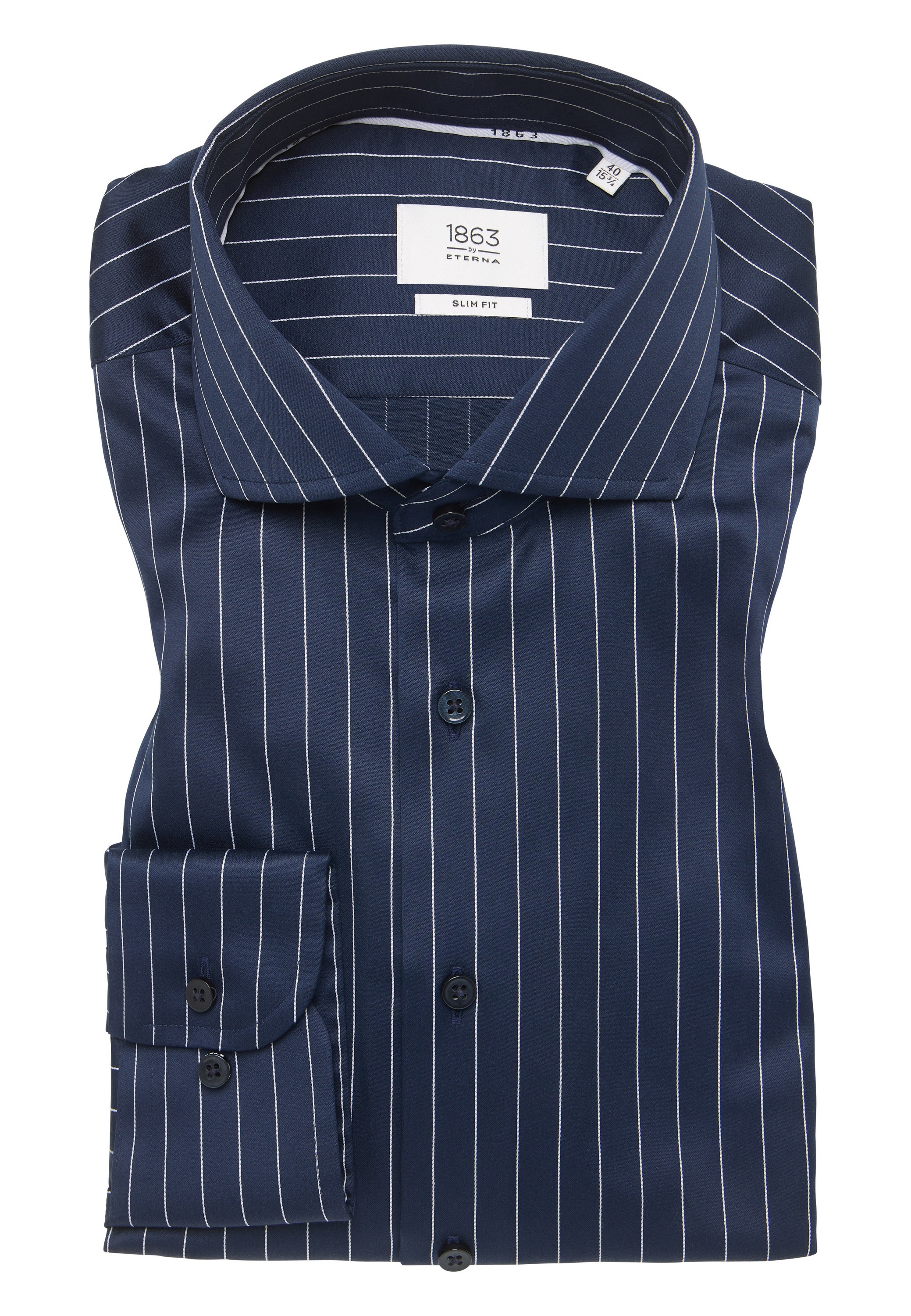 Eterna Langarmhemd »SLIM FIT« NON IRON (bügelfrei)