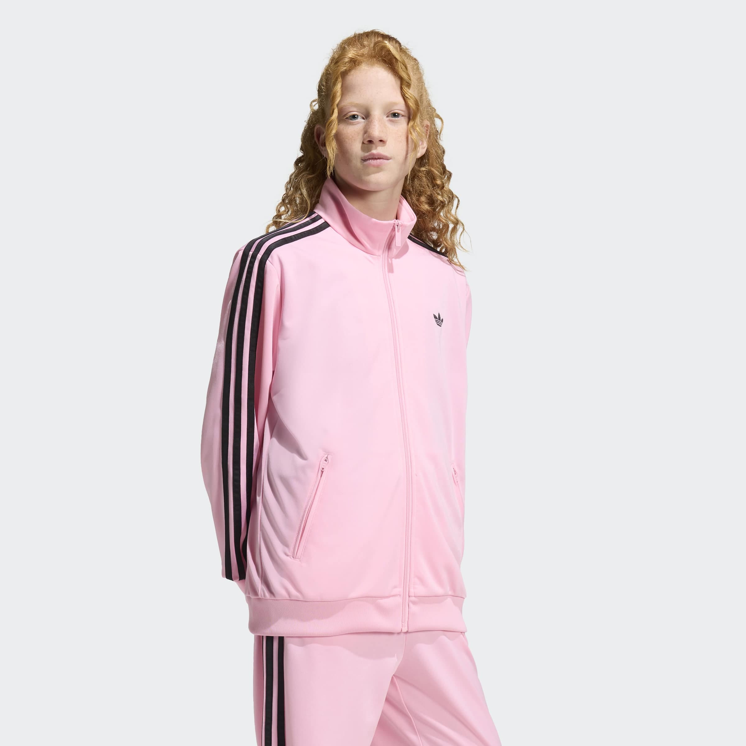adidas Originals Veste d'entraînement »FIREBIRD LOCKERES TRACK« pour enfants, avec ourlet droit