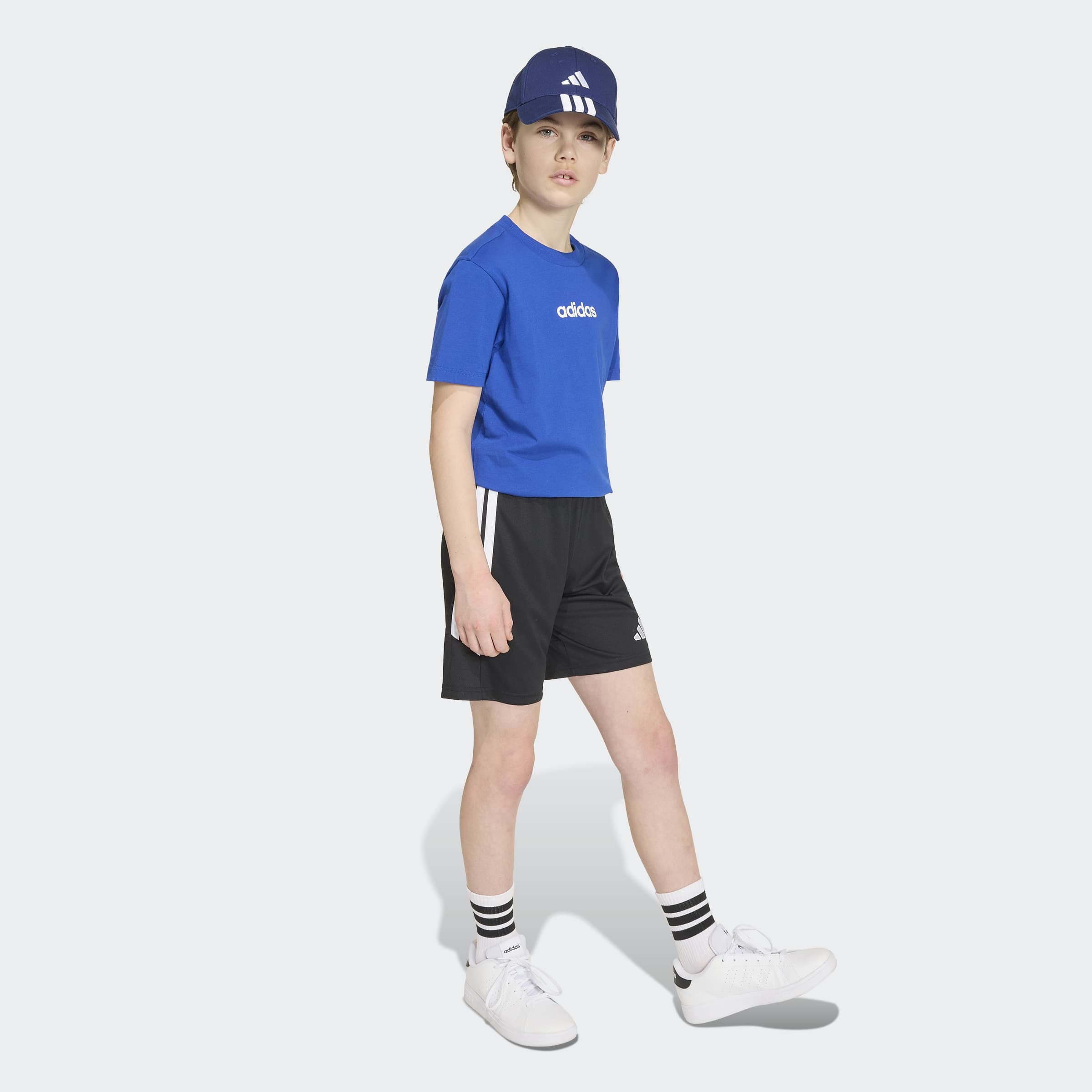 adidas Sportswear T-shirt »J LIN TEE 160« Pour enfants, col rond, sans fermeture, en coton