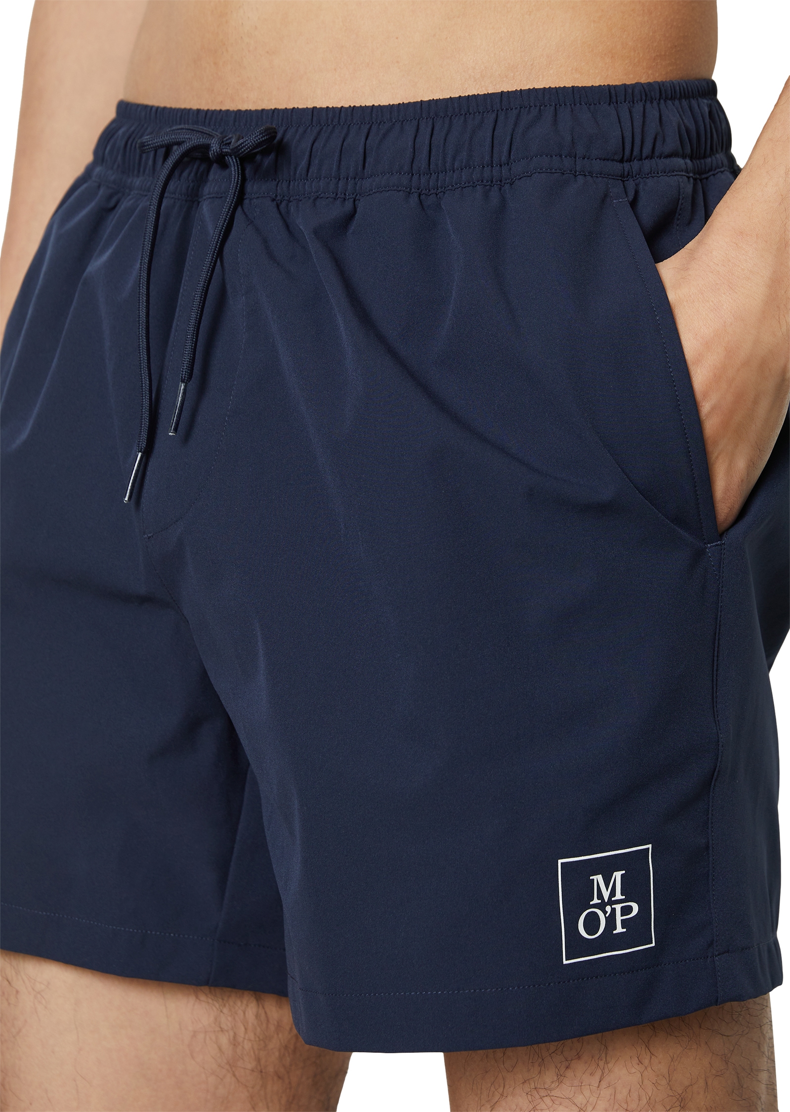 Marc O'Polo Short de bain »Essentials« mit dezentem Logoprint