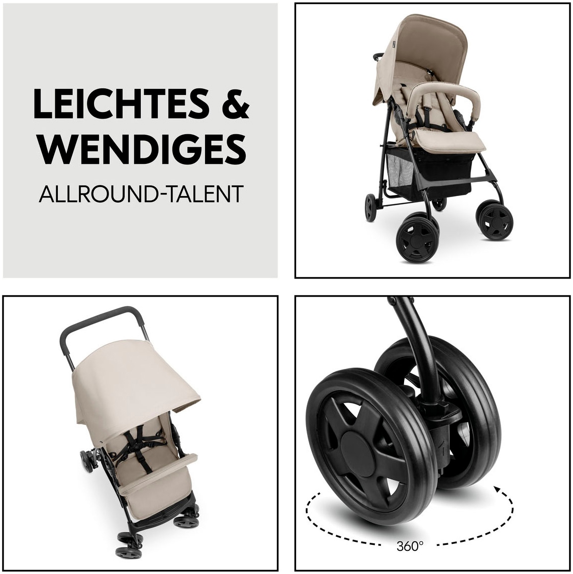 Hauck Kinder-Buggy »Sport« 15 kg Reisebuggy