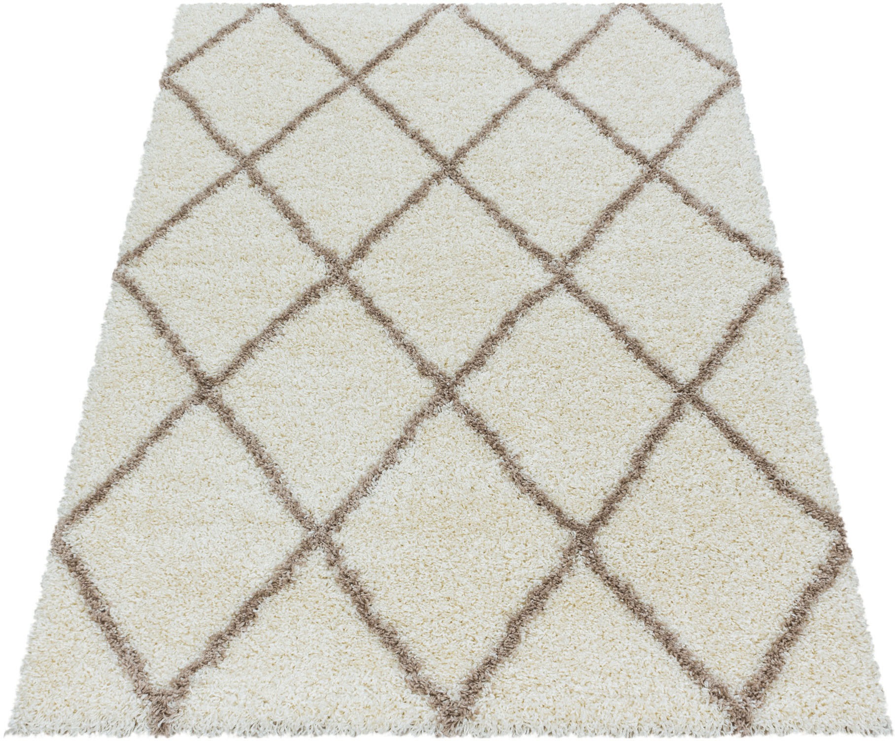Ayyildiz Teppiche Tapis à poils longs »ALVOR 3401« Rectangulaire 50 mm Höhe Shaggy, Langflor, Läufer, pflegeleicht, Wohnzimmer