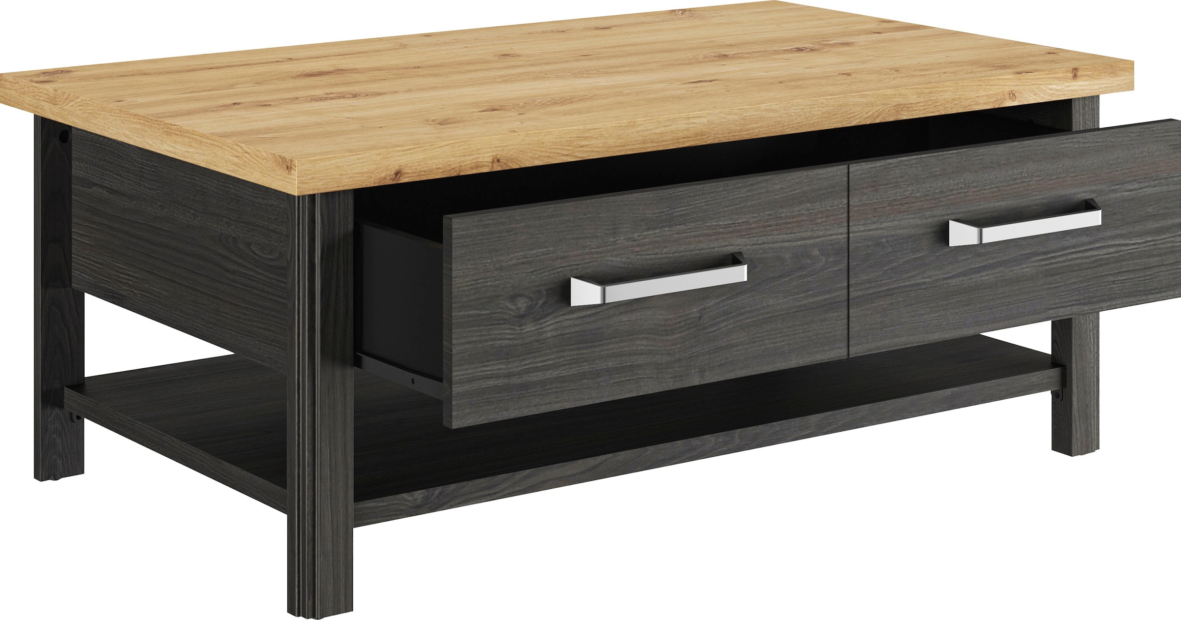 Gami Table basse »Sequoia« 1 cuis tlg. Wohnzimmer-Programm in Landhaus- und Industrial-Dekor