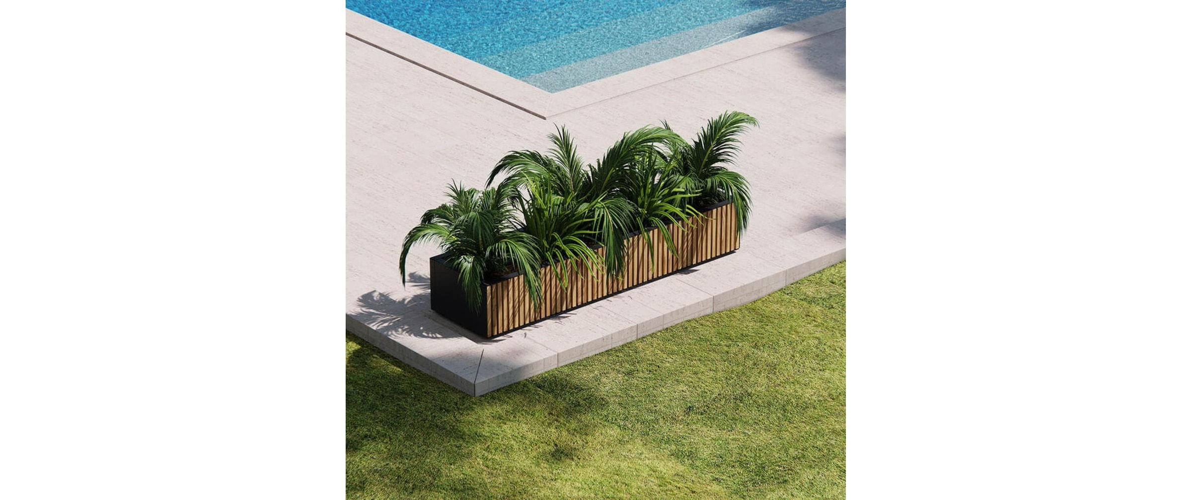 Herstera Garden Bac à plantes »Xic 100 x 40 x 25 cm«