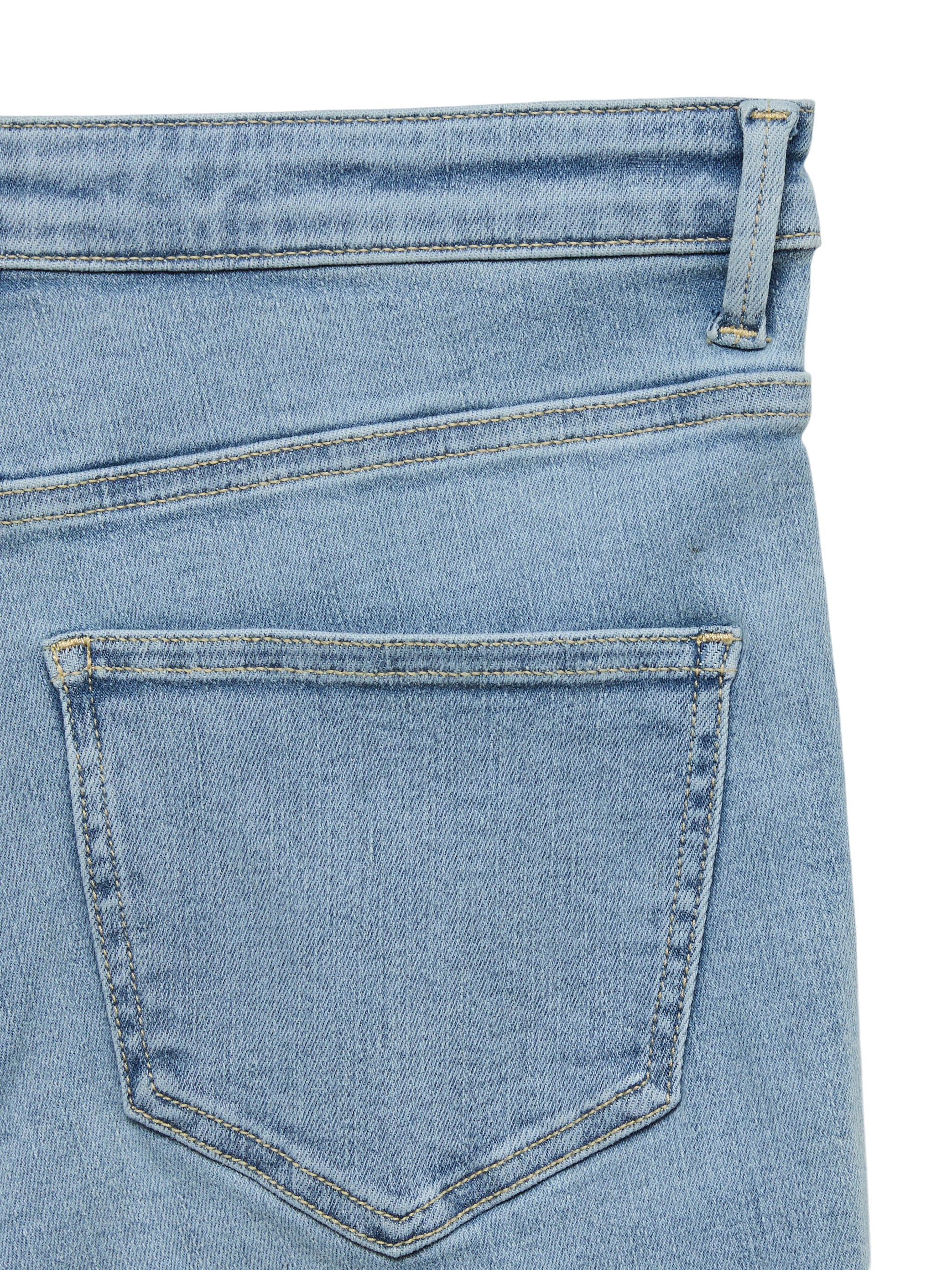 Vero Moda Jeans skinny »VMPOLLY MR SKINNY JEANS RA3056 NOOS« Mélange coton, coupe skinny, taille normale