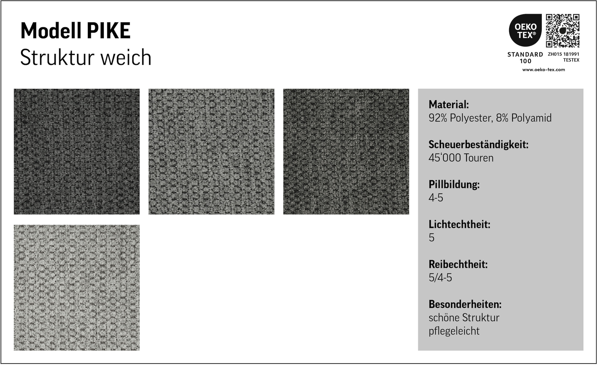 COTTA Canapé d'angle »Pike L-Form, B: 266 cm« optional Bettfunktion & Bettkasten