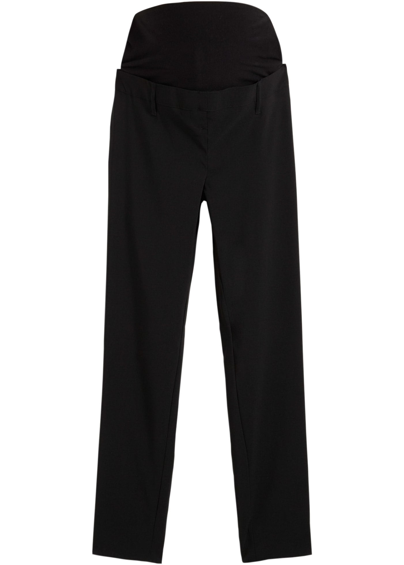 bonprix Pantalon de grossesse  aus Bengalin mit Elasthan, mit elastischem Gummizug vorne und hinten