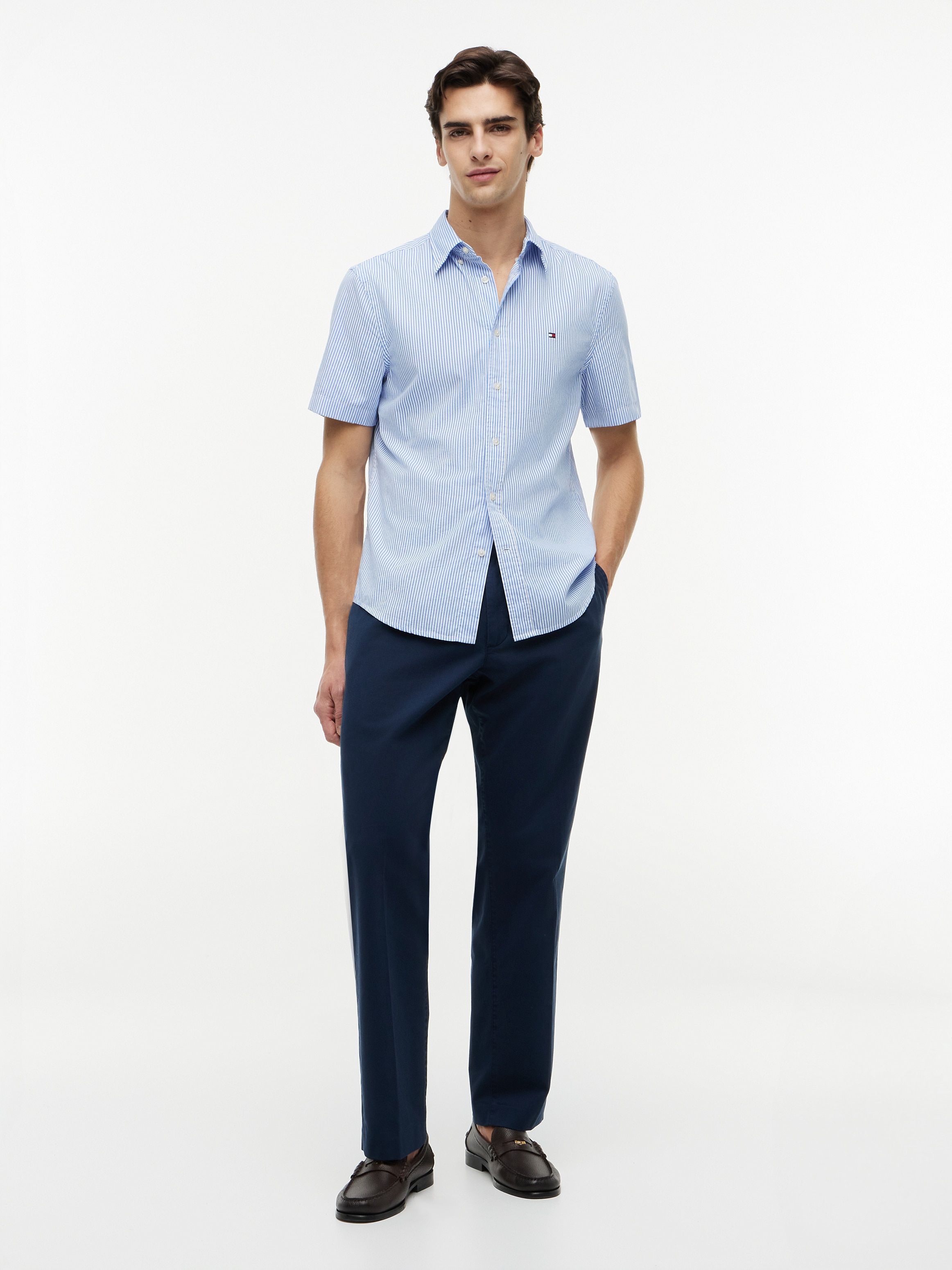 Tommy Hilfiger Chemise à manches courtes »FLEX POP CLASSIC STP S/S SHIRT«