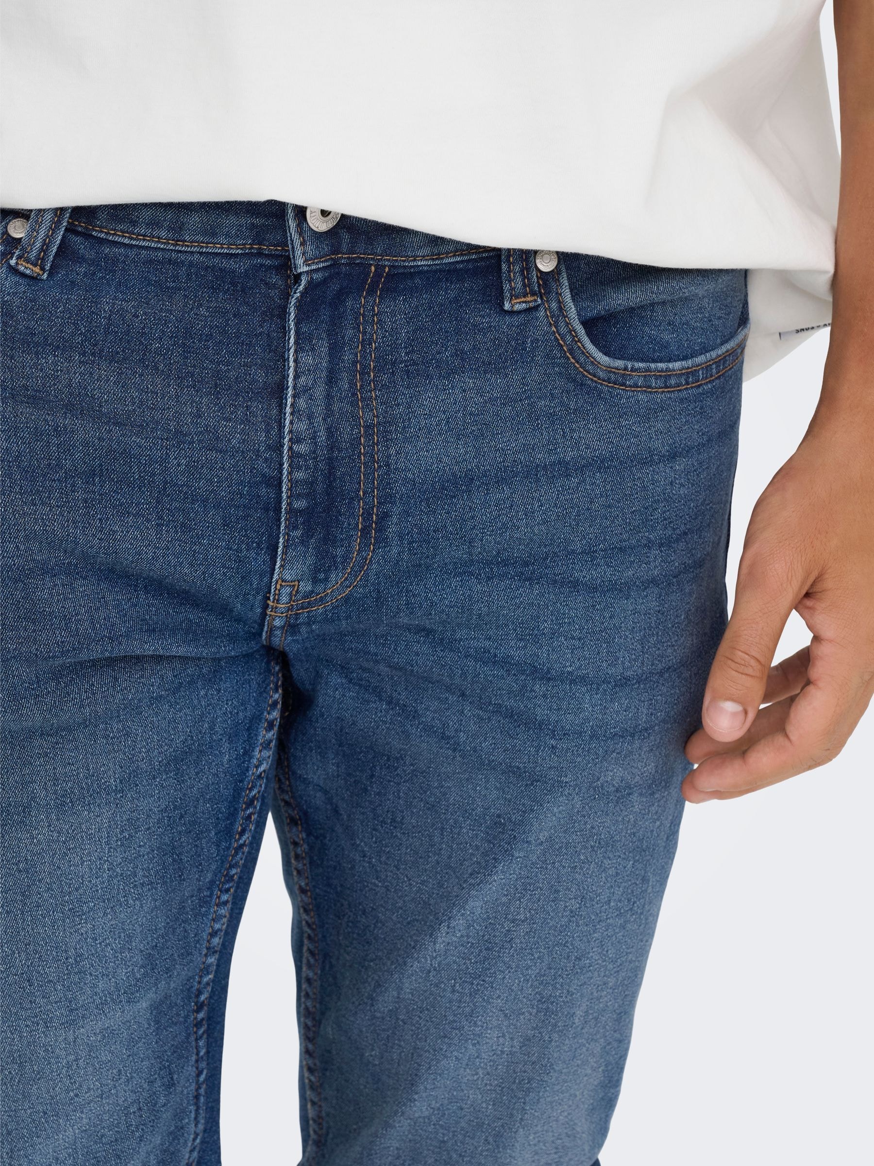 ONLY & SONS Jeans slim »ONSLOOM SLIM 5748 EY BOX JEANS MU« Baumwollmischung, slim fit