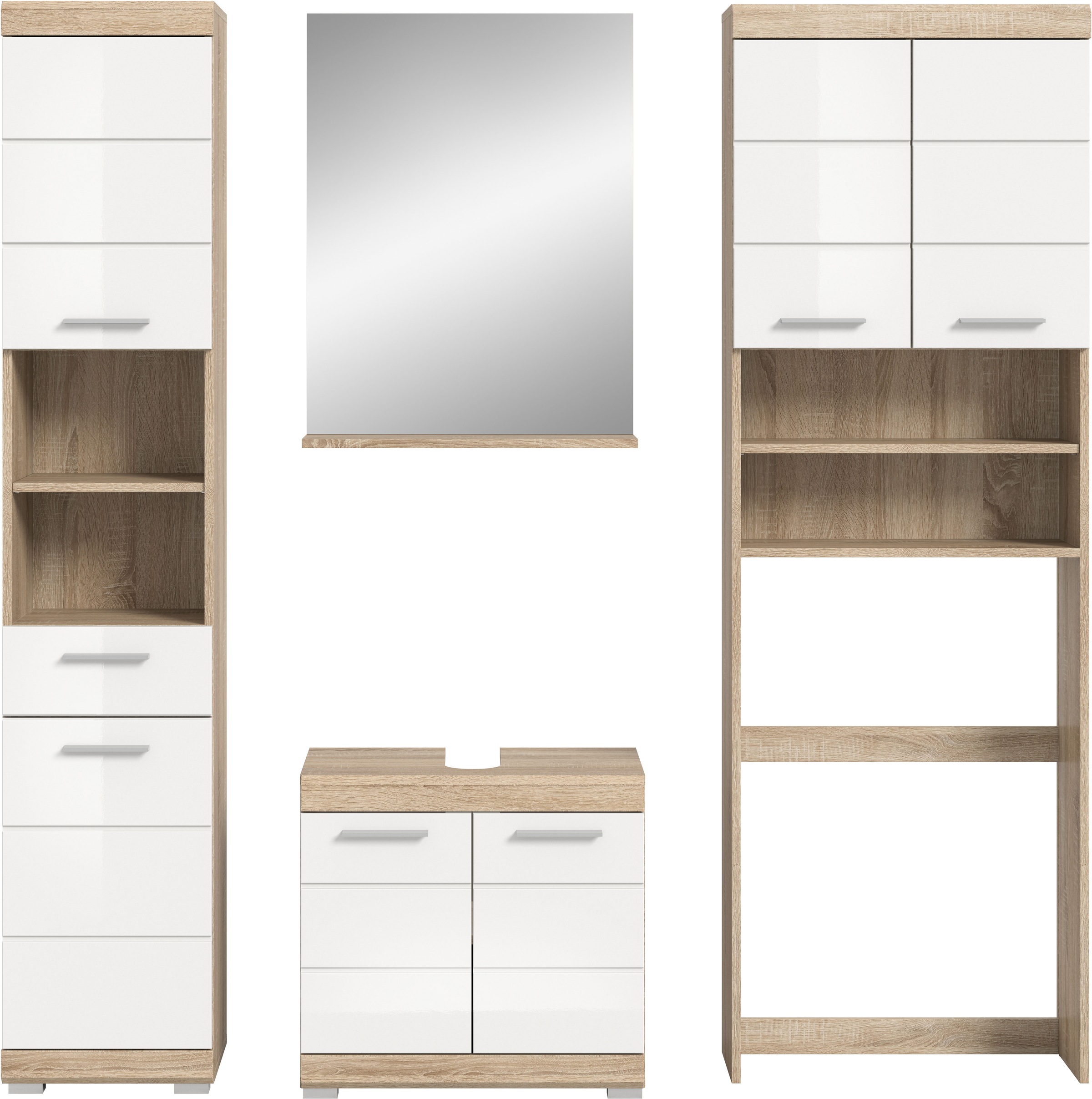 INOSIGN Ensemble de meubles de salle de bain »Siena, 4 teilig, bestehend aus:« Set, TOPSELLER!, 4 cuis tlg.