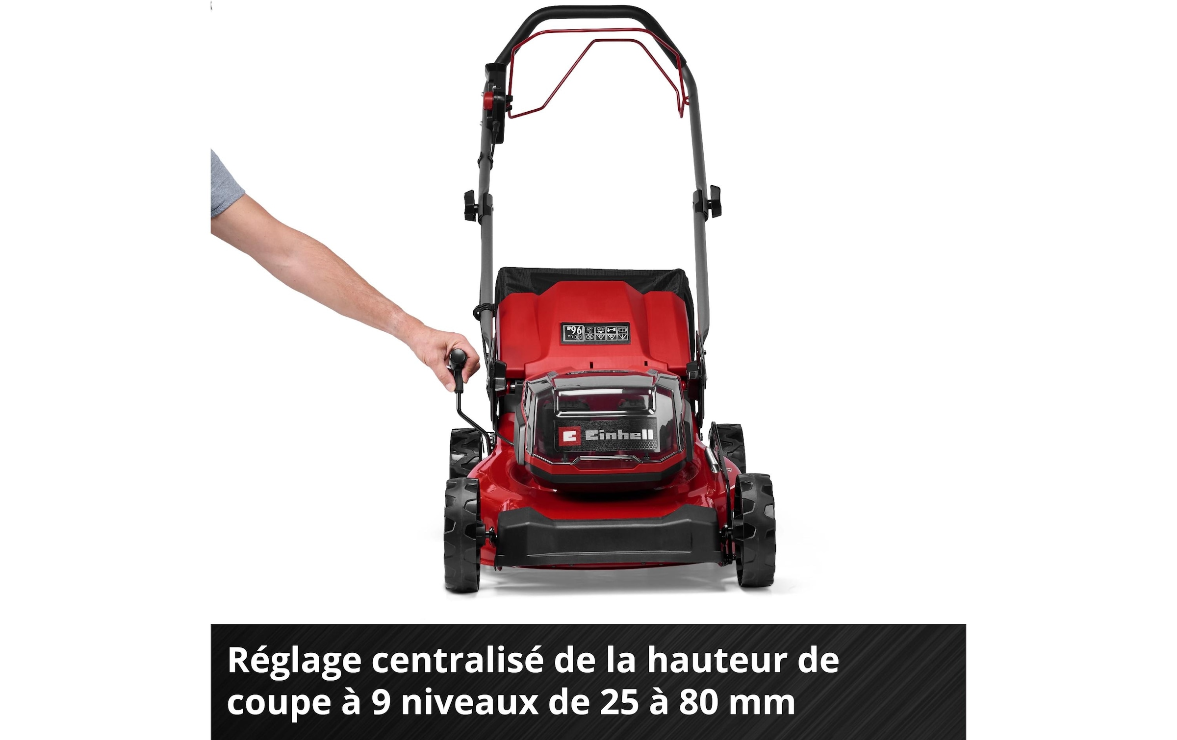 Einhell Akkurasenmäher »GC-CM 36/46 S Li BL (2x4,0Ah)« Inkl. 2x 4,0Ah Akku