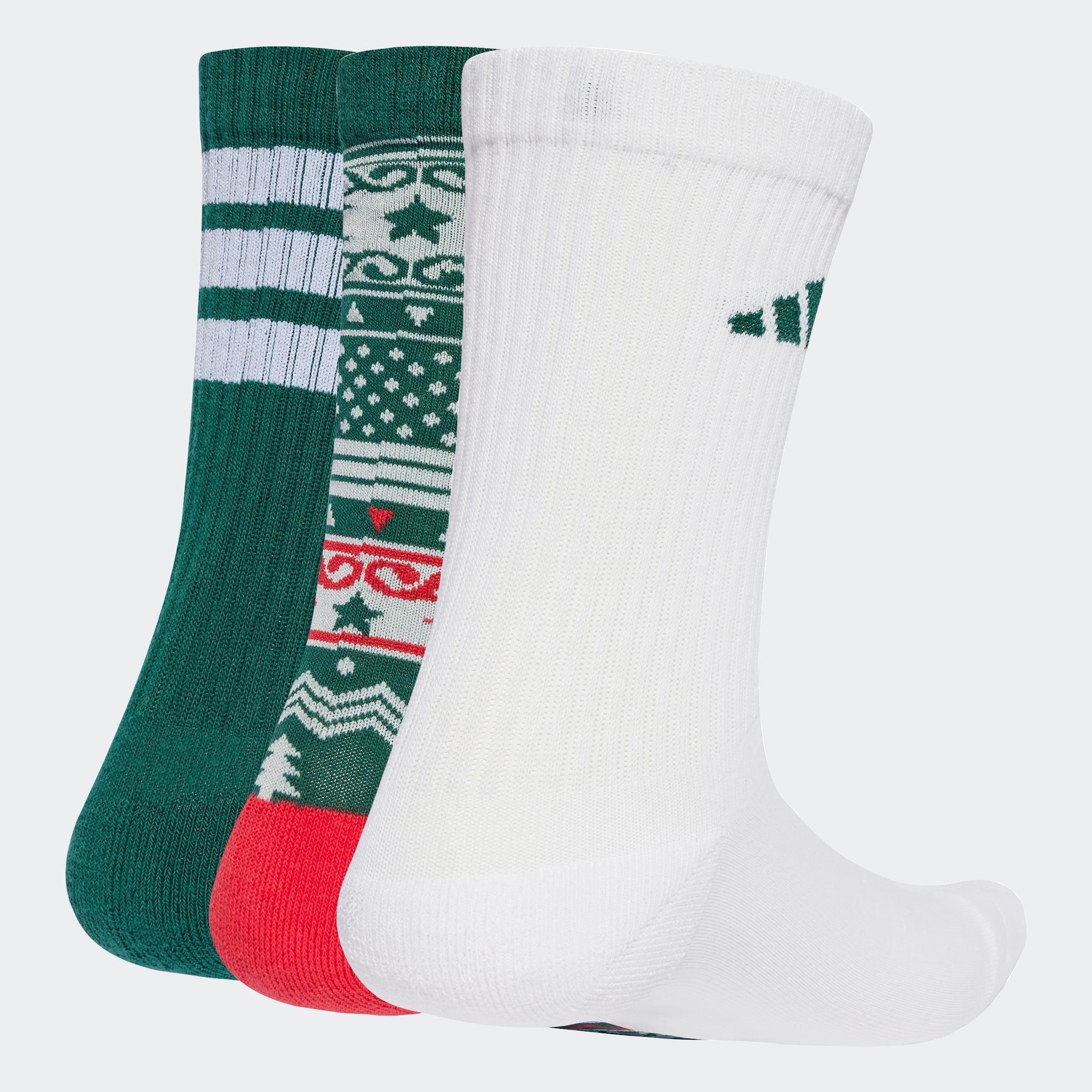 adidas Performance Funktionssocken »ADIDAS CHRISTMAS GRAPHIC CREW 3ER-PACK« 3 Paar tlg.