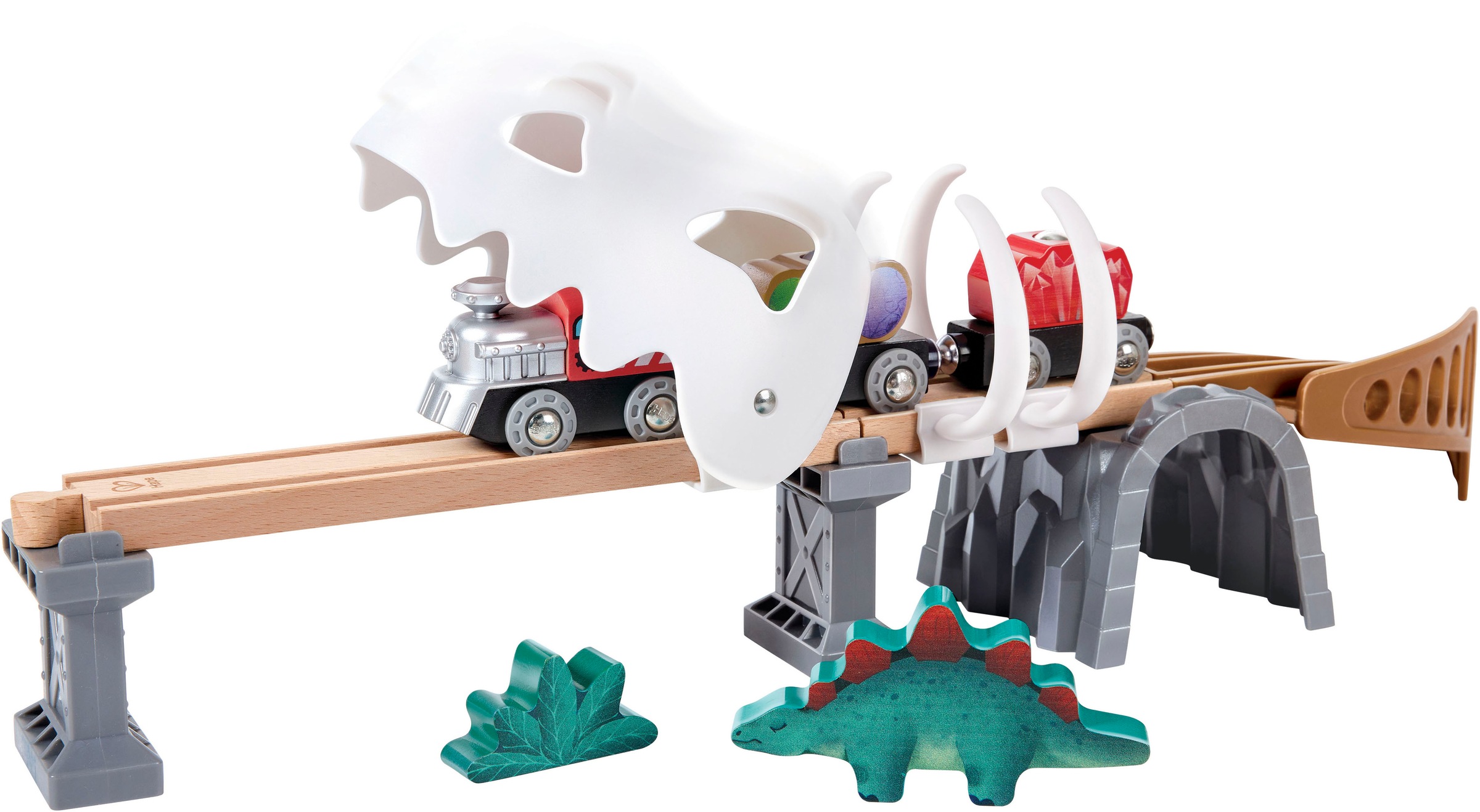 Hape Train jouet »Dino-Eisenbahn-Abenteuer« mit Licht- und Soundfuntkion