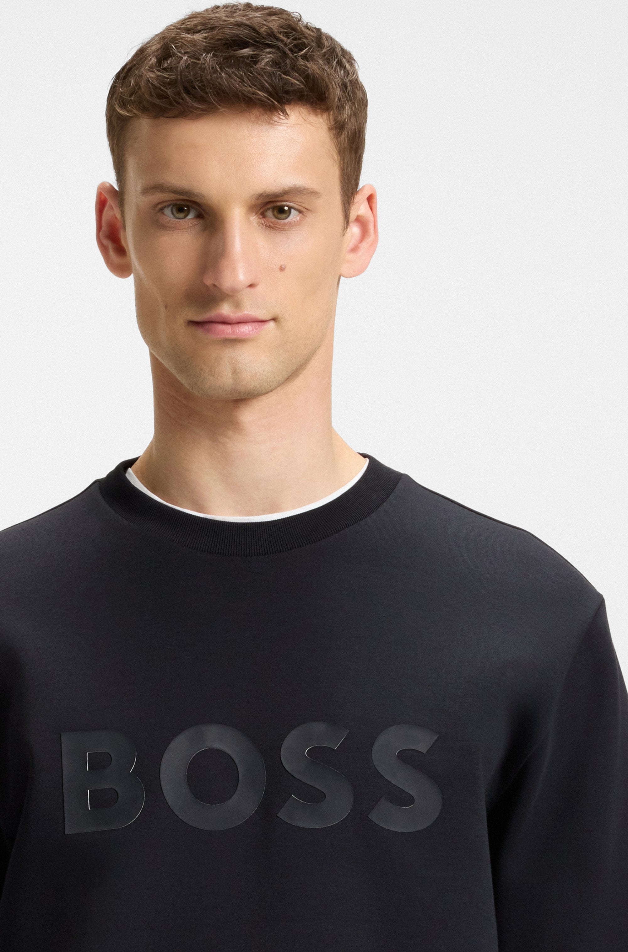 BOSS GREEN Sweatshirt »Salbo«, mit Logodruck
