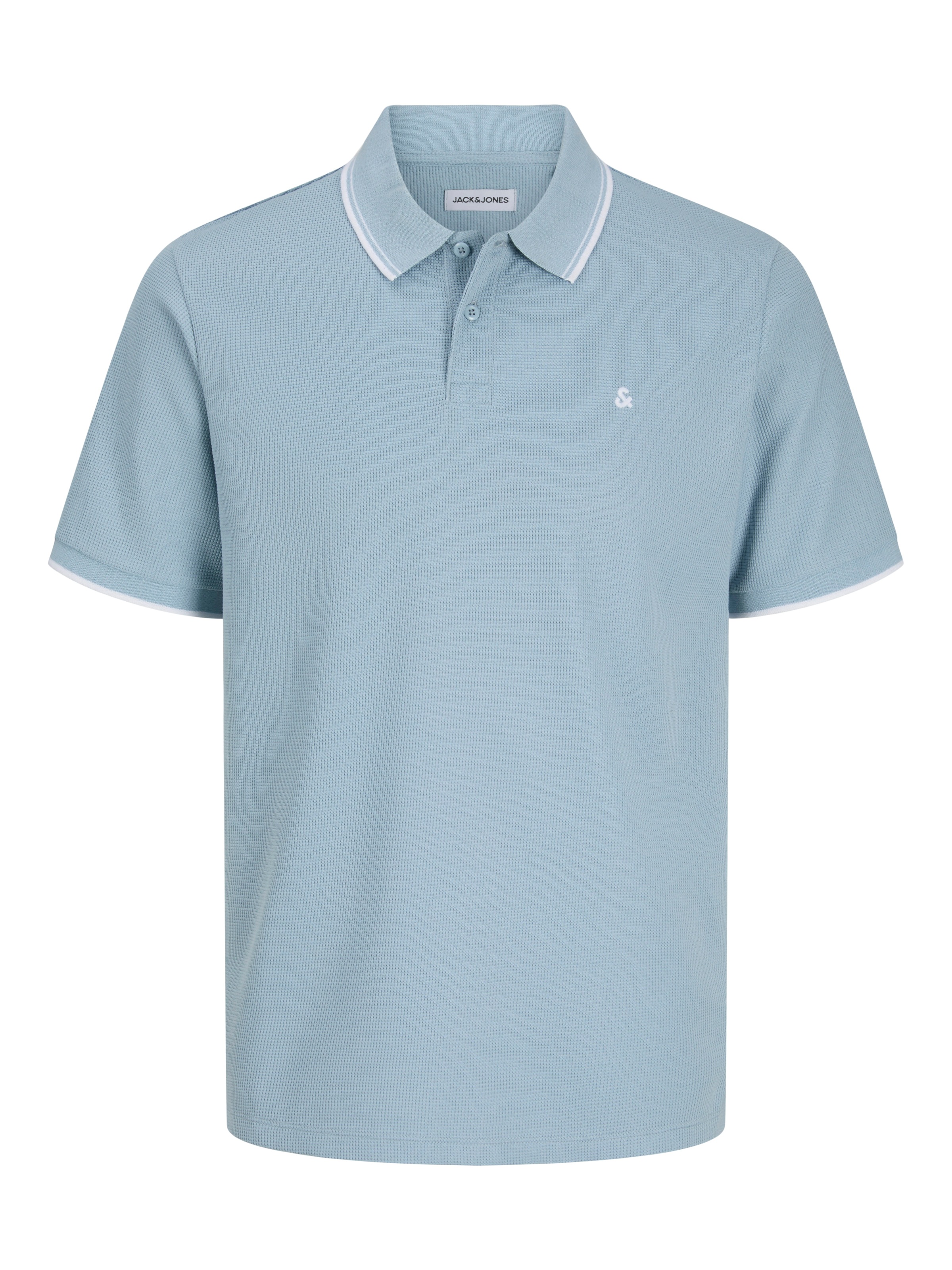 Jack & Jones Polo »JJEAUSTIN POLO SS NOOS« mélange de matériaux, coupe régulière