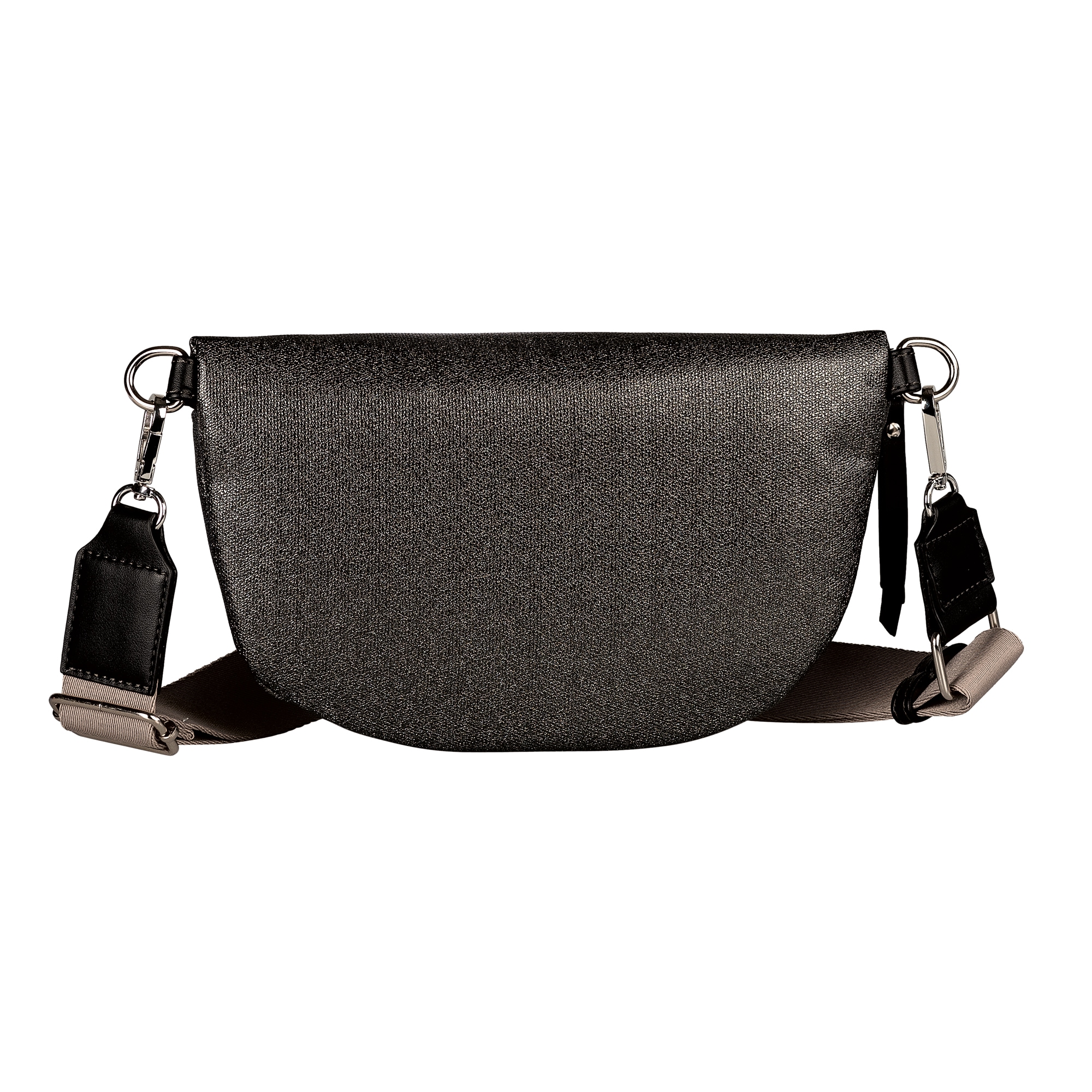 TOM TAILOR Denim Sac ventral »Rosie Canvas« look bicolore avec bandes contrastantes imprimées
