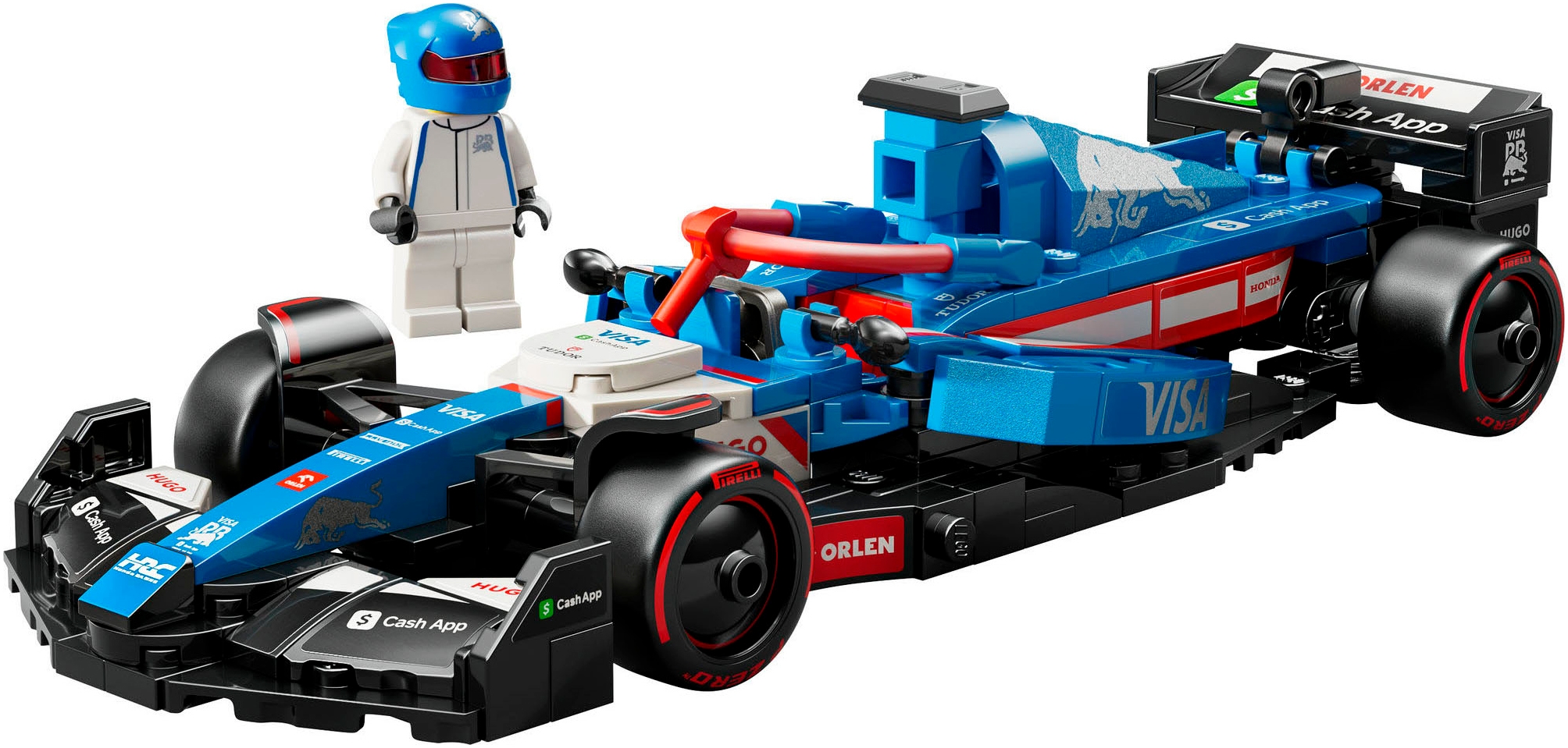 LEGO® Konstruktionsspielsteine »Visa Cash App RB VCARB 01 F1® Rennauto (77246), LEGO® Speed Champions« Made in Europe