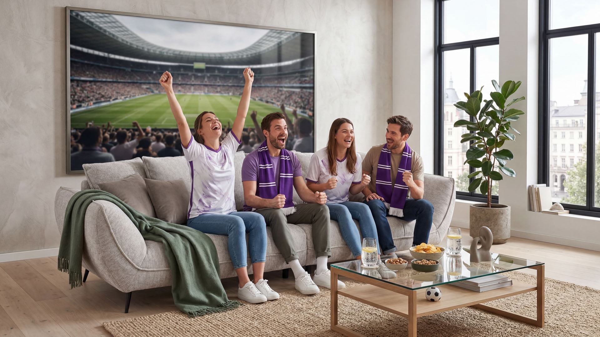 exxpo - sofa fashion Canapé Big »Triton Mega Sofa ,toller Sitzkomfort, Steppung im Sitz, Breite 311cm« inkl.10-teiliges Kissenset,gemütliches Megasofa,viel Platz zum Relaxen