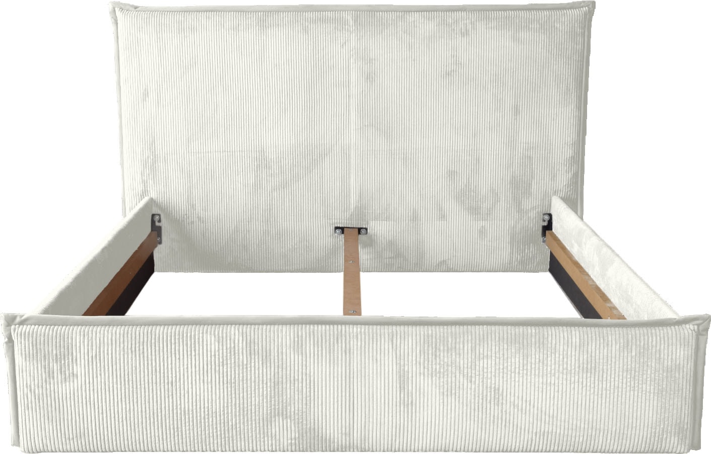 COLLECTION AB Polsterbett »Marla erhältlich in der Breite 180x200cm, mit Cordstoff bezogen« wahlweise mit Lattenrost und King-Matratze (28cm)