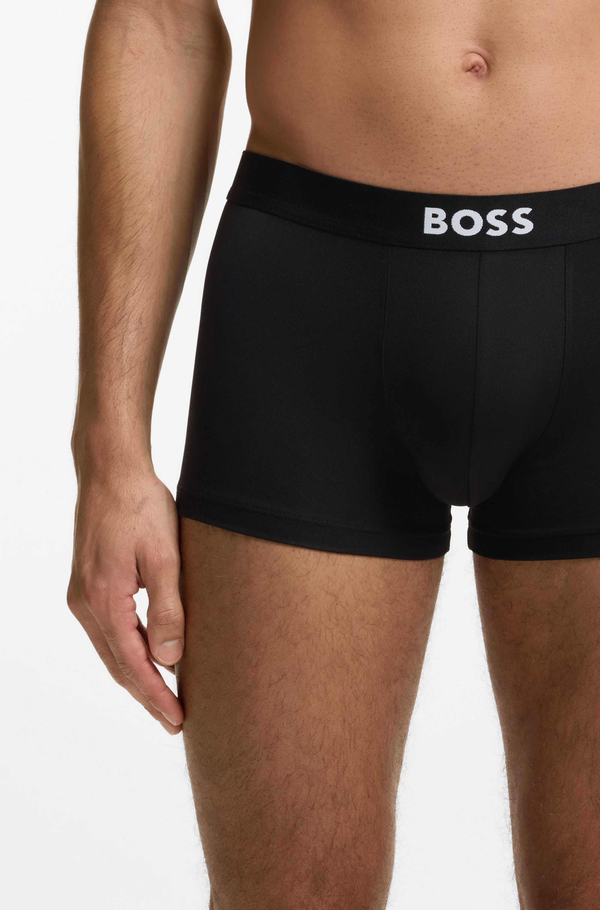 BOSS Trunk »3P Micro ONE« Packung, 3 Stk. elastischer Bund