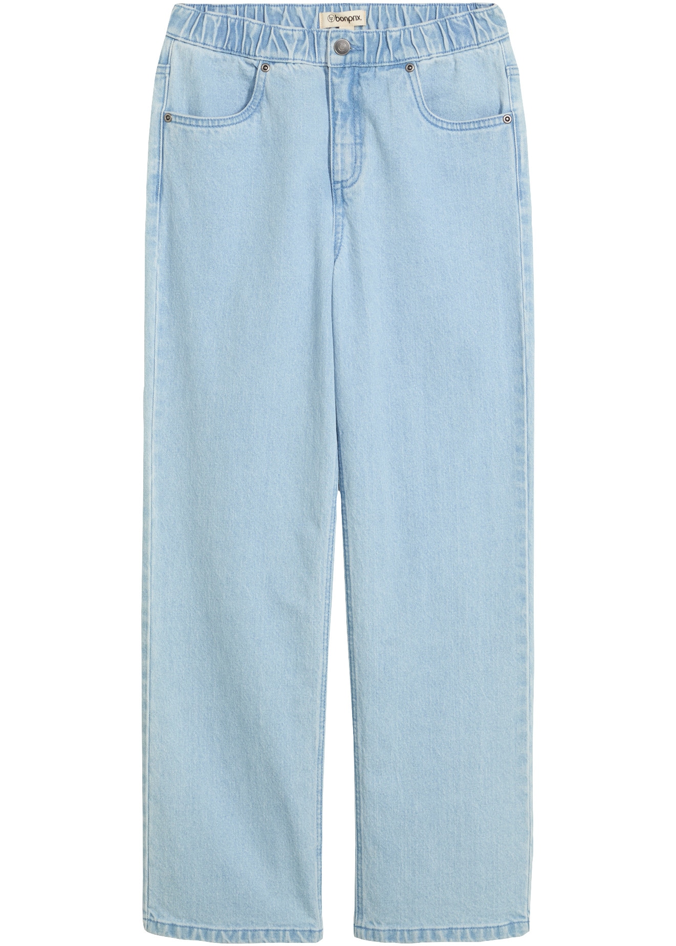 bonprix Jeans loose fit avec léger lavage, jambe large, pour garçons