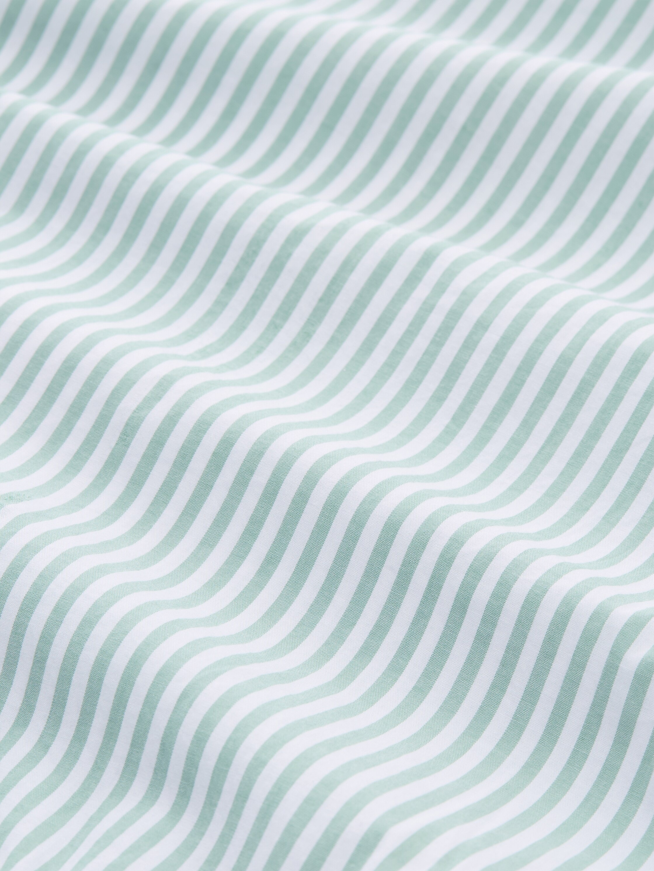 TOM TAILOR Denim Blouse à manches longues gestreift, kurze Form, mit Brusttasche