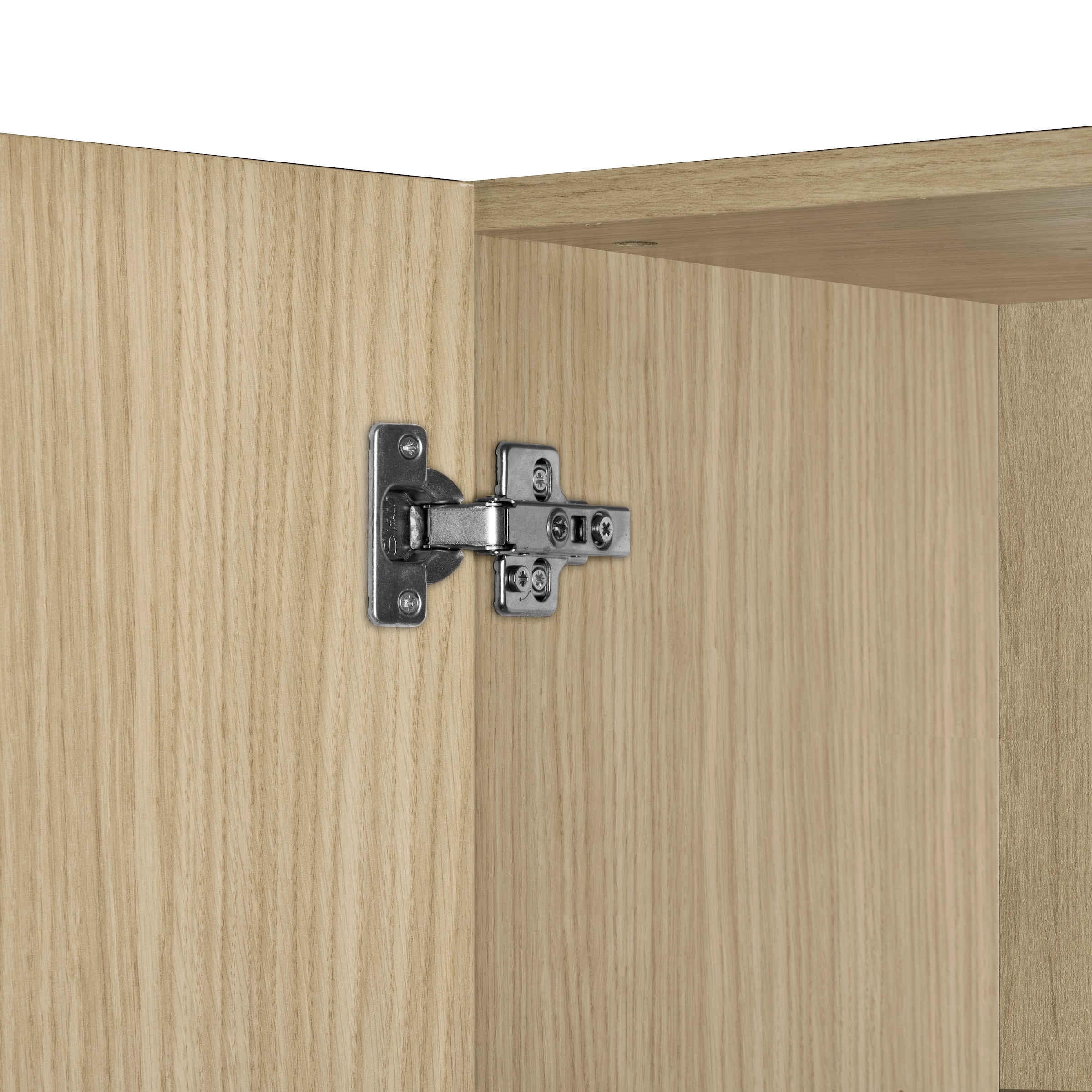 KOCHSTATION Armoire réfrigérée encastrable »Luna, Kühlschrank-Umbau, Einbauschrank für Kühlschrank, Made in Italy« B/T/H: 60×60×214,5 cm, für zwei Kühlschrankhöhen vorbereitet