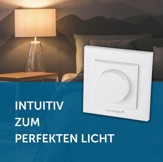 Homematic IP Interrupteur d'éclairage »Drehtaster (154888A0)«