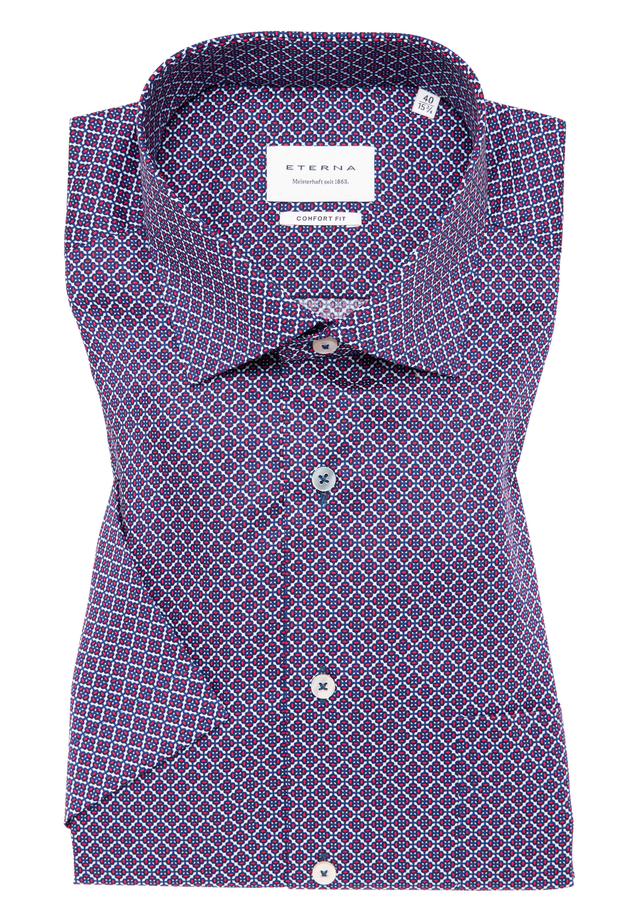 Eterna Kurzarmhemd »COMFORT FIT« NON IRON (bügelfrei)