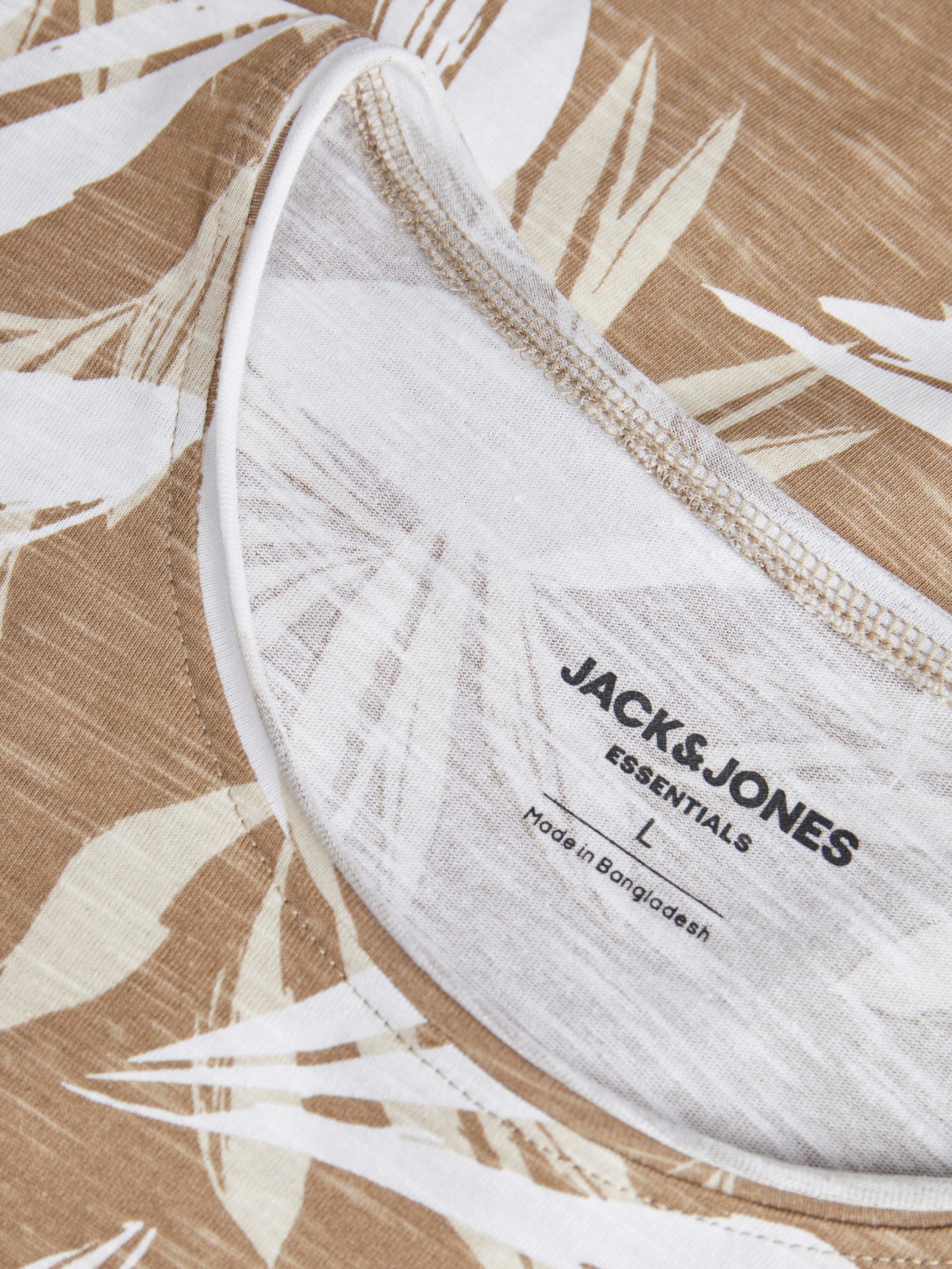 Jack & Jones Rundhalsshirt »JJEBRYAN AOP TEE S/S O-NECK NOOS« mit All-Over Print