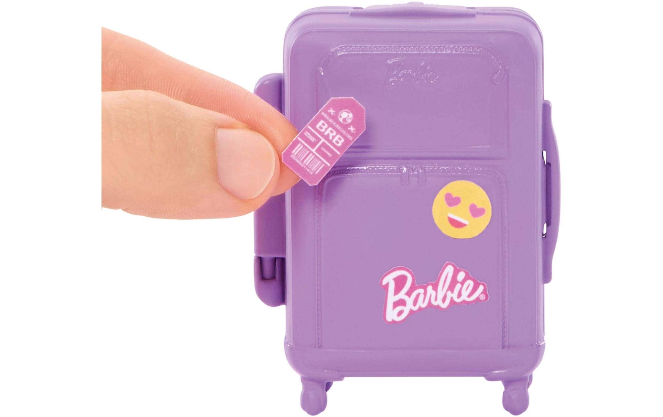 Barbie Poupée à habiller »Barbie Kofferband Spielset mit Puppe Malibu«