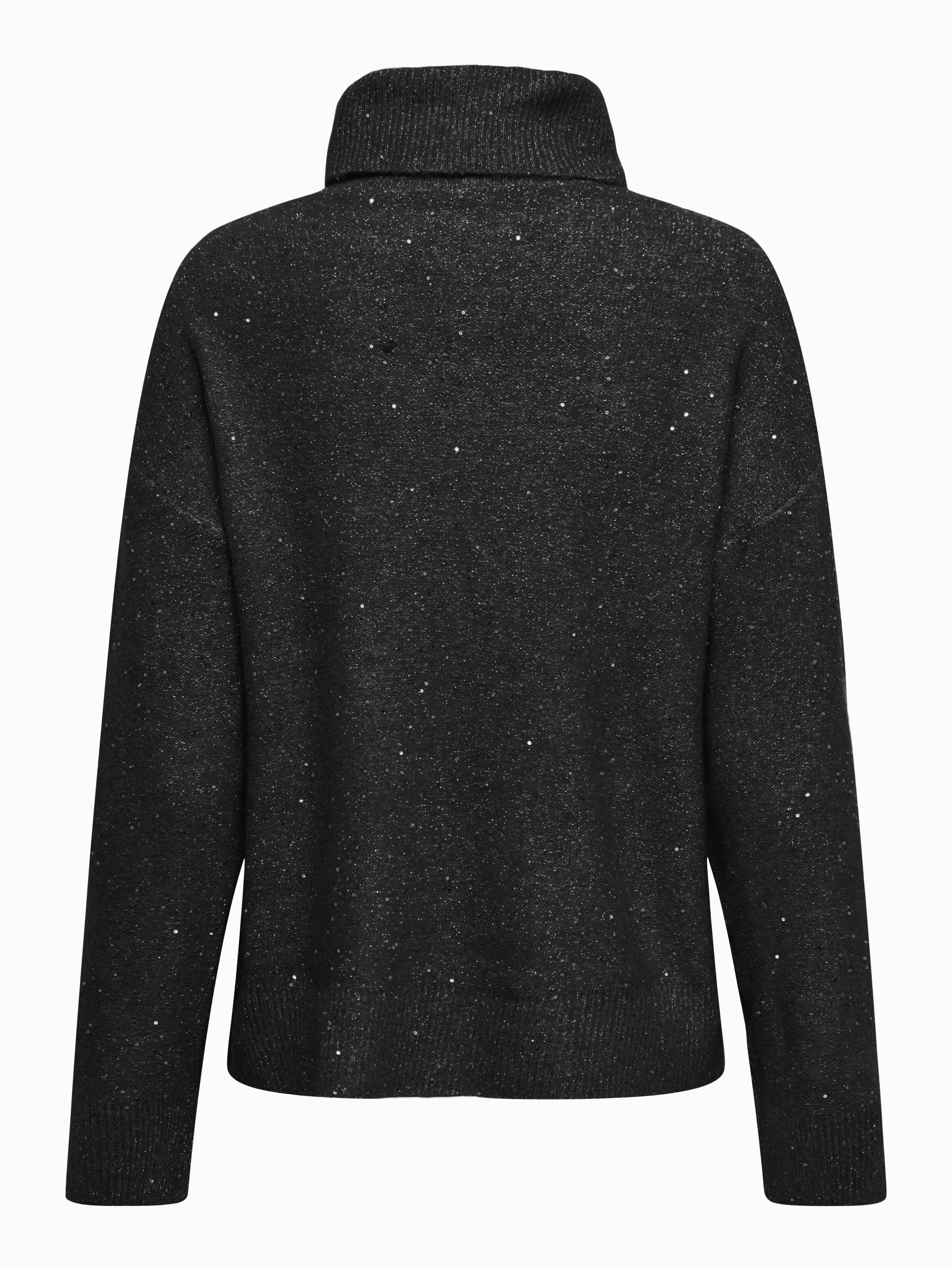 ONLY Rollkragenpullover »ONLARIZONA LS SEQUINS ROLLNECK PULL KNT«