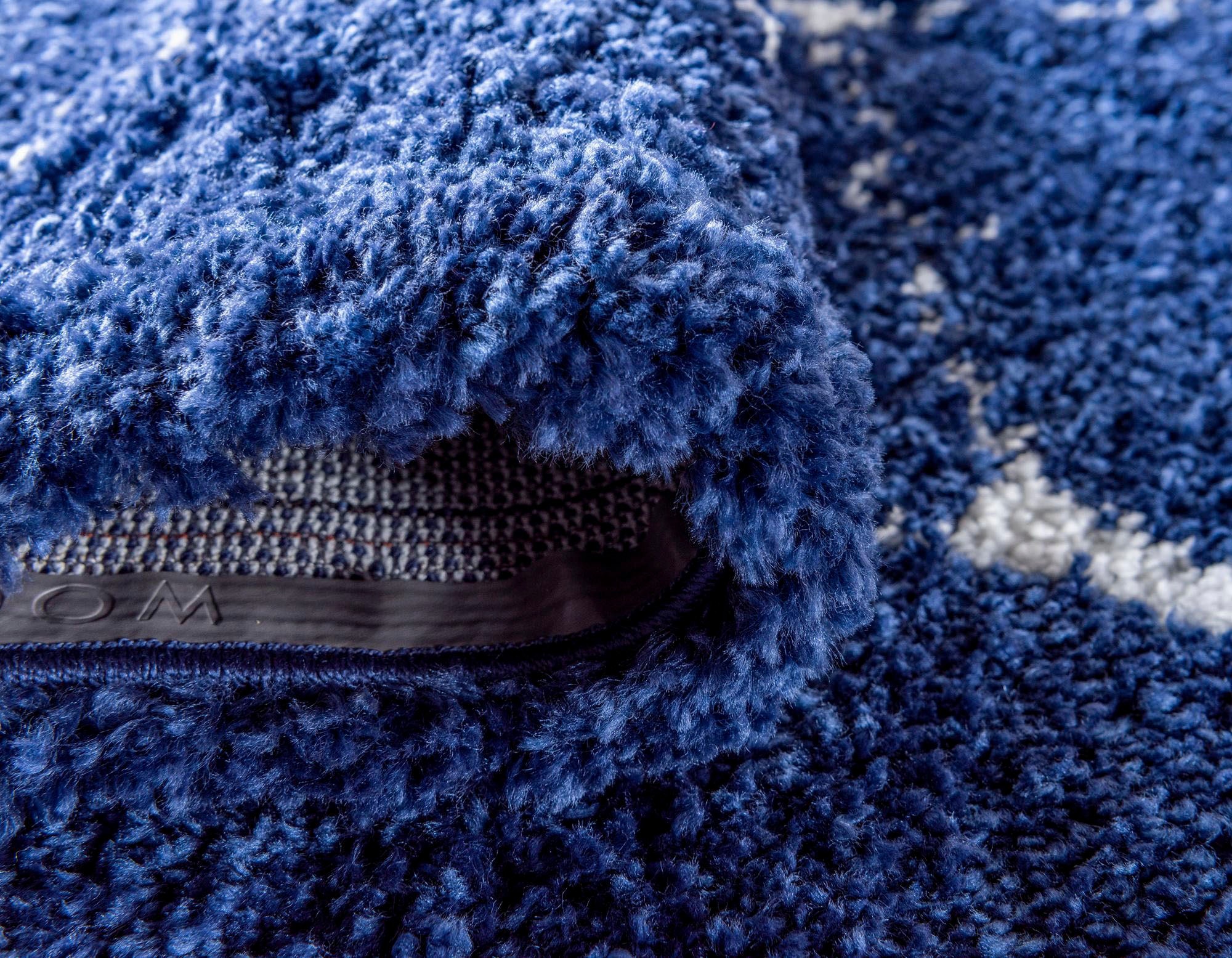 Myflair Möbel & Accessoires Tapis à poils longs »Temara Shag, LAGERRÄUMUNG!« Rectangulaire 51 mm Höhe gewebt, Rauten Design, weich & kuschelig