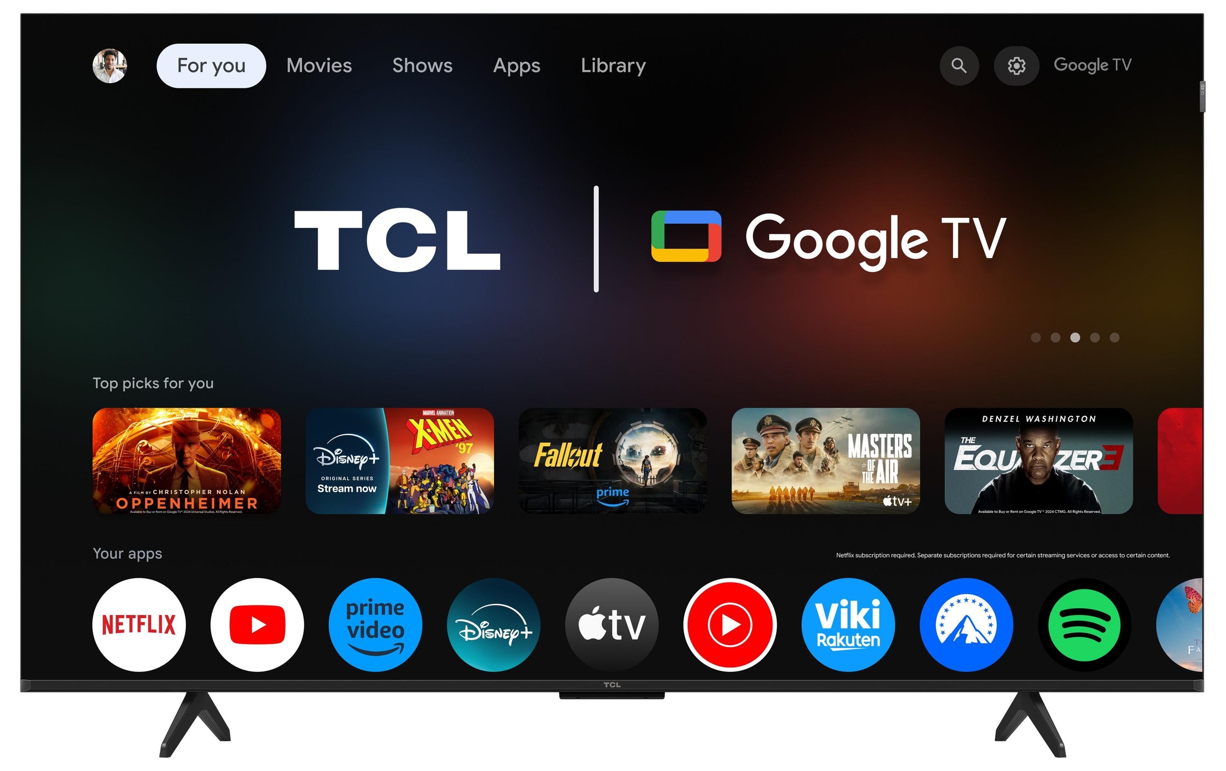 TCL Téléviseur QLED »55P7K« 140 cm/55 ″