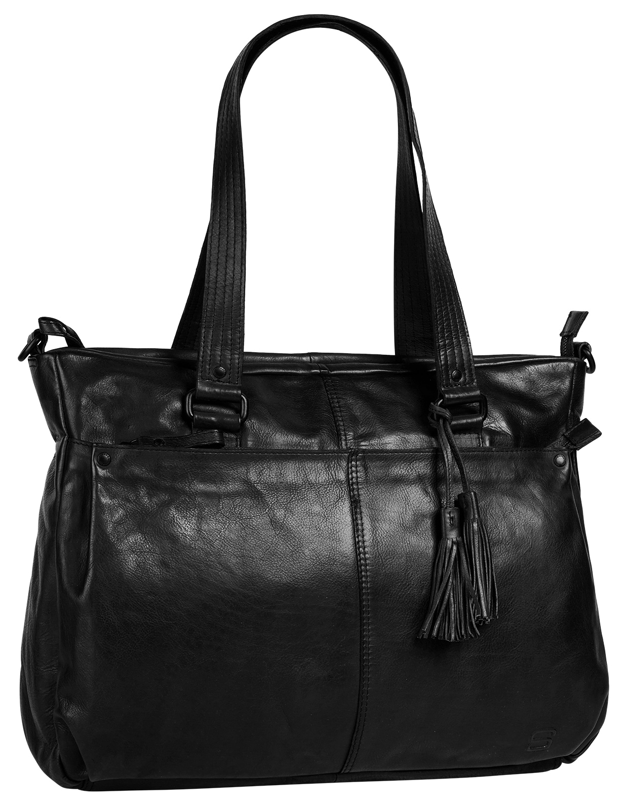 Spikes & Sparrow Shopper »SPIKES & SPARROW Damen echt Leder« cuir véritable