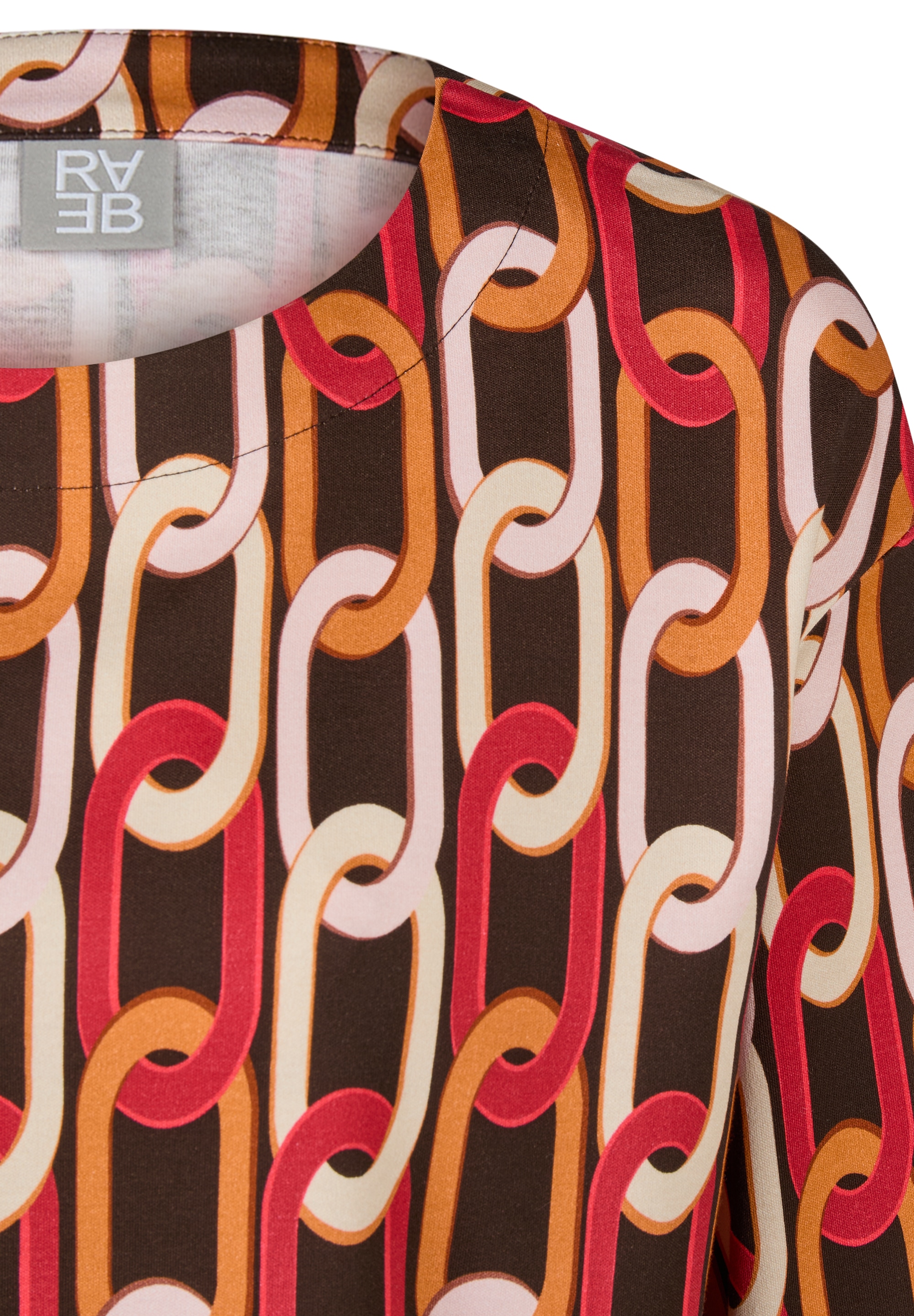 Rabe T-shirt à manches longues avec motif intégral
