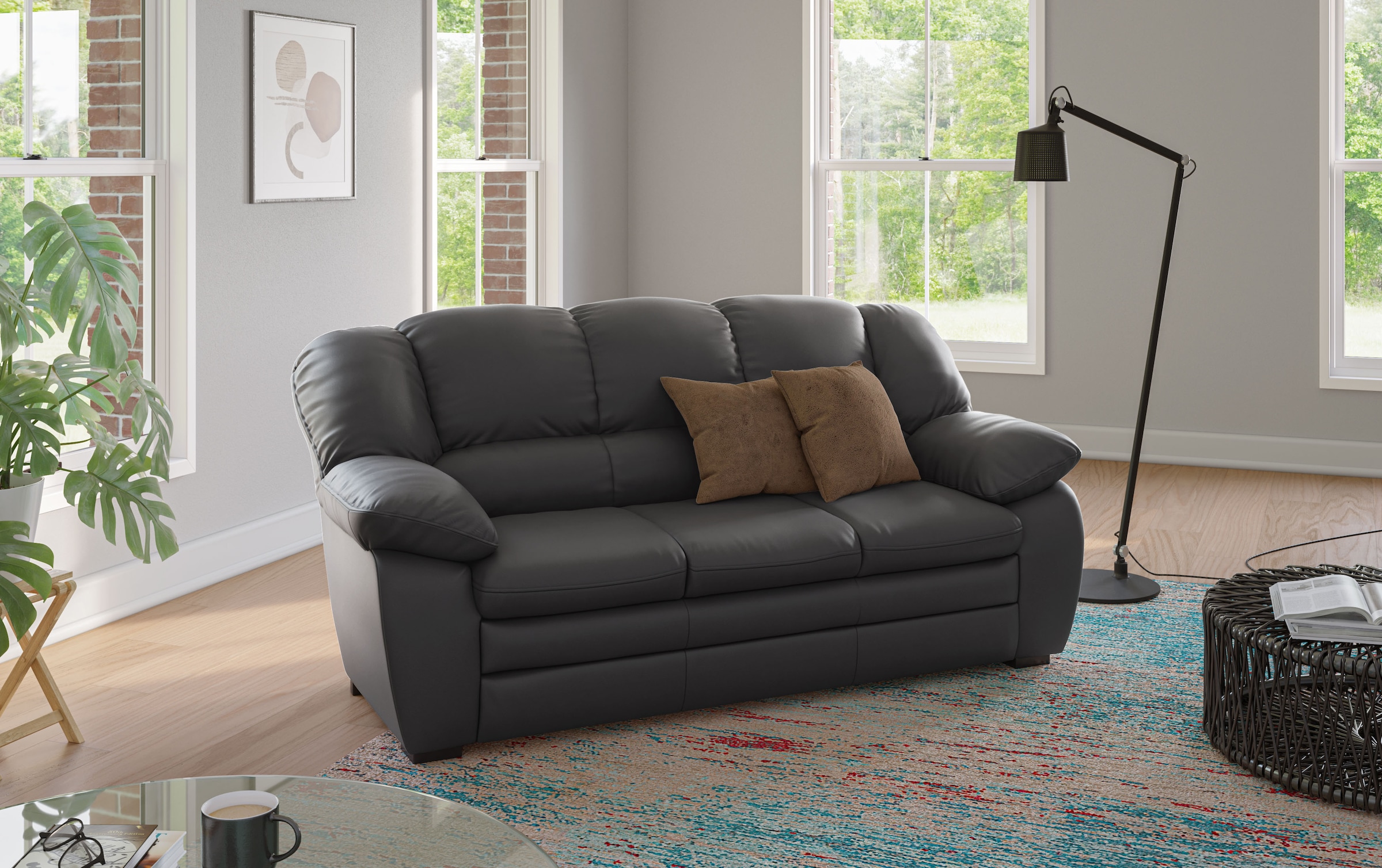 COTTA 2,5-places »3ER SOFA« ensemble rembourré, également disponible en set