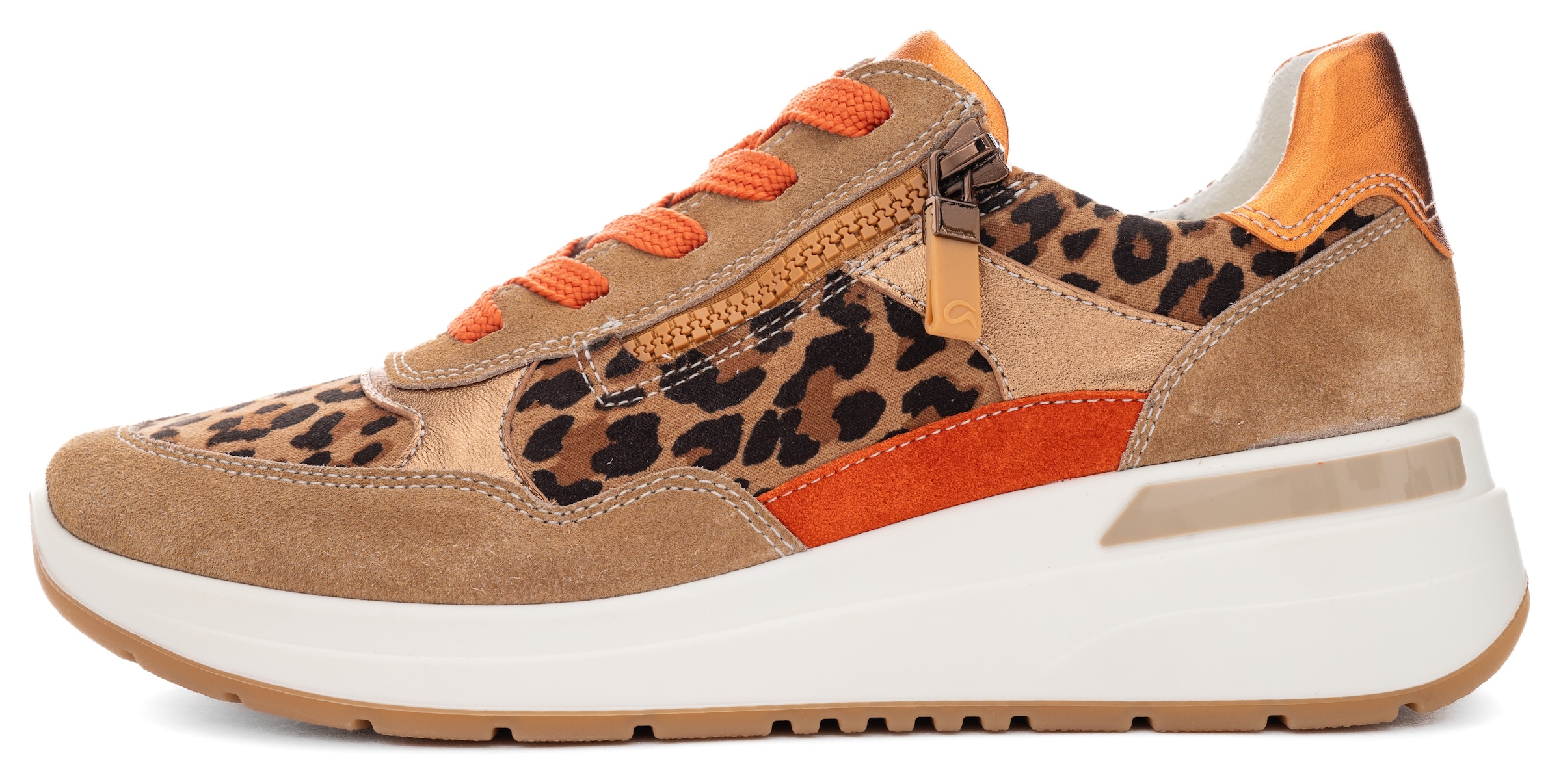 Ara Baskets compensées »GARDA«  , Plateausneaker, Keilsneaker mit Wechselfussbett in H-Weite