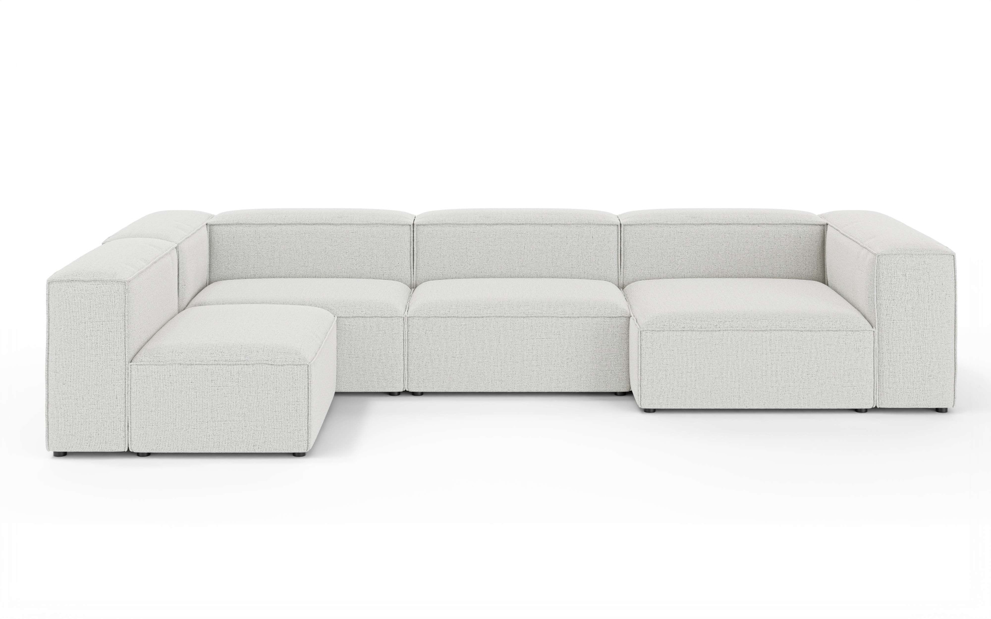 INOSIGN Paysage de salon »HAILY U-Form mit Ottomane links/rechts, Masse B/T/H: 360/200/72 cm« als Modul oder separat verwendbar, für individuelle Zusammenstellung