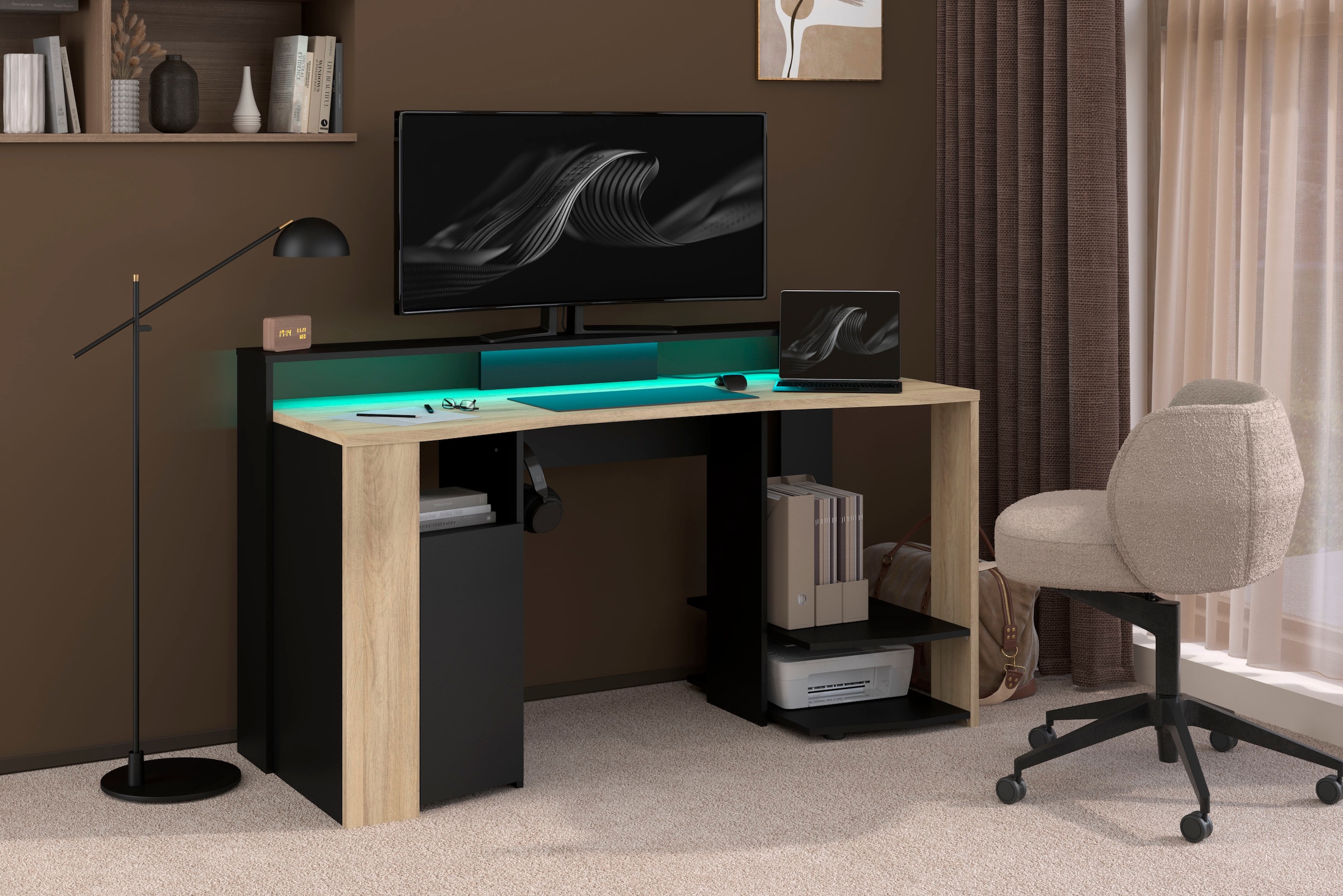 Parisot Table de gaming »Meta 1« Set, 2 cuis tlg.