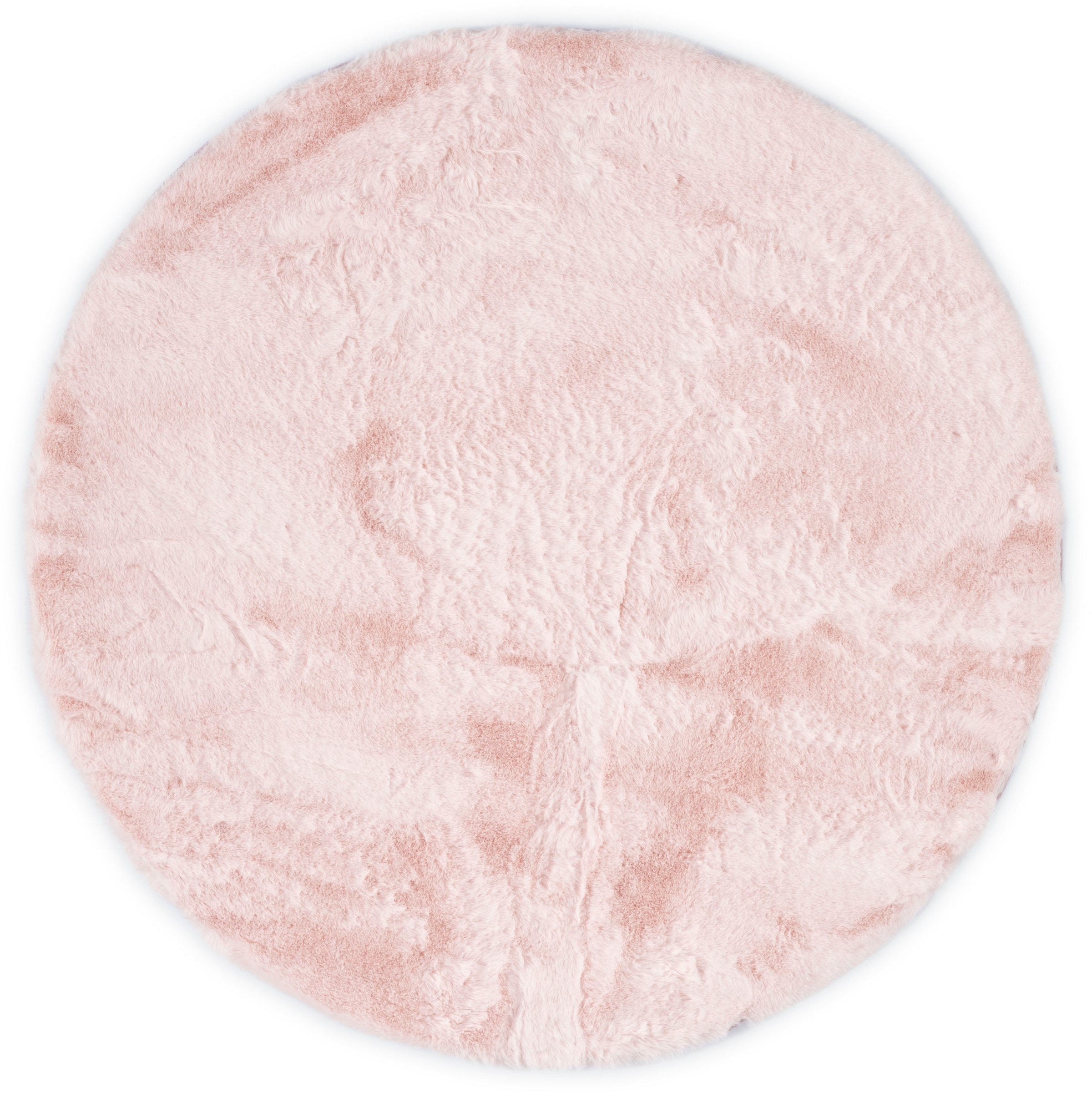 Gino Falcone Fellteppich »Kuschelteppich Chiara« rund 30 mm Höhe Kunstfell, Kaninchenfell-Haptik, besonders weicher Langflor