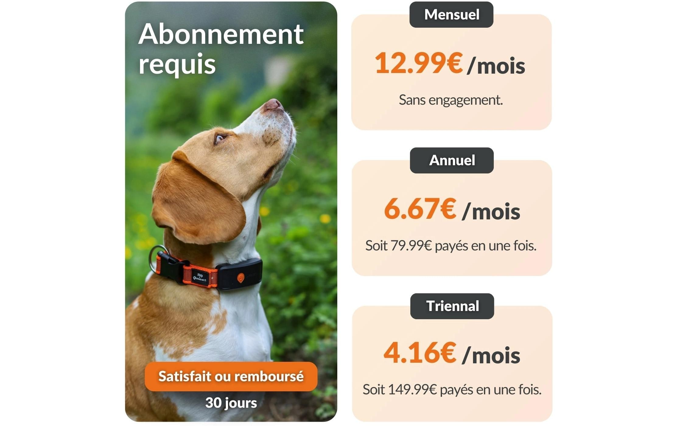   GPS-Hundetracker »Weenect für Hunde XT mit Halsband«