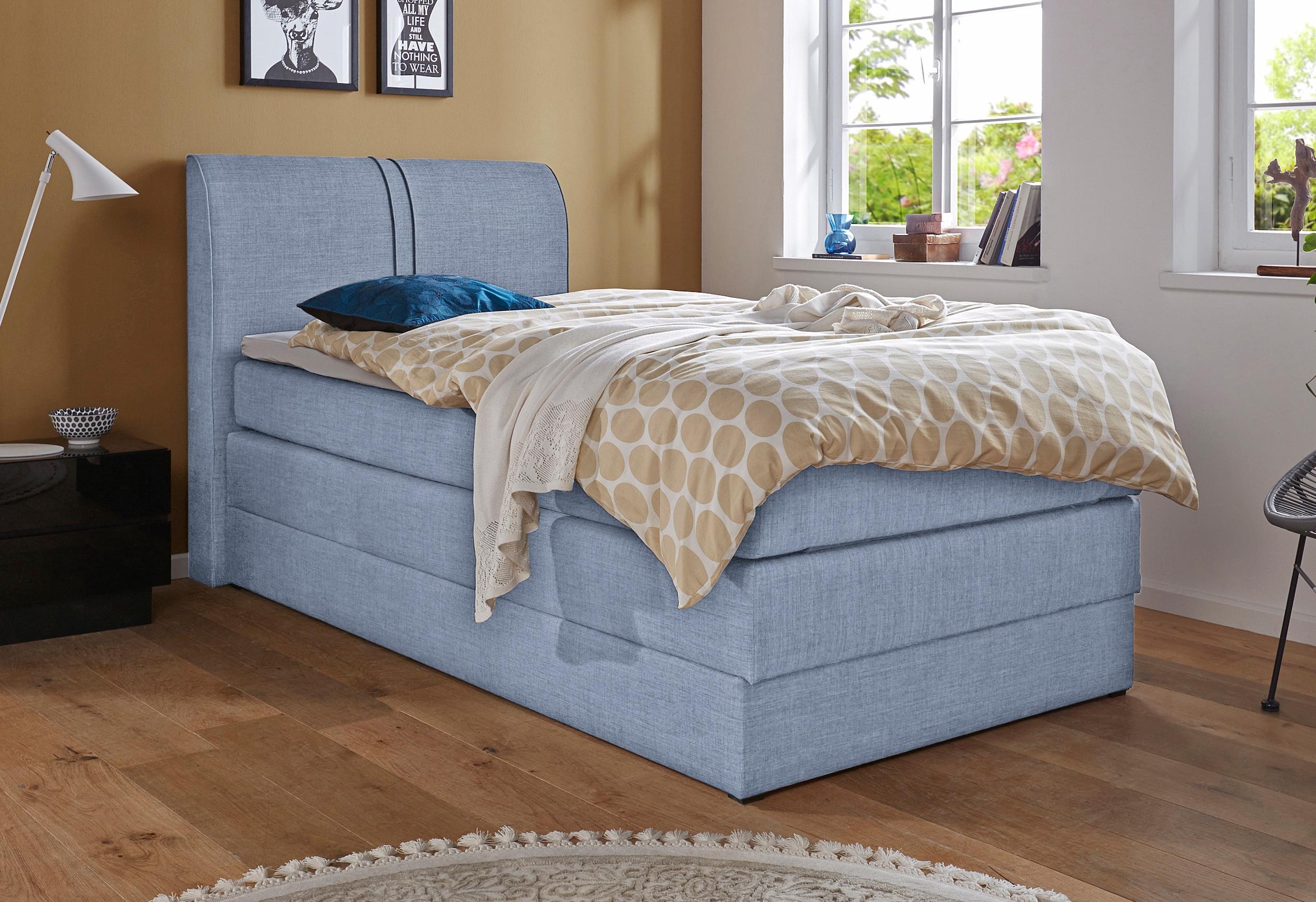 hapo Boxspringbett mit Bettkasten