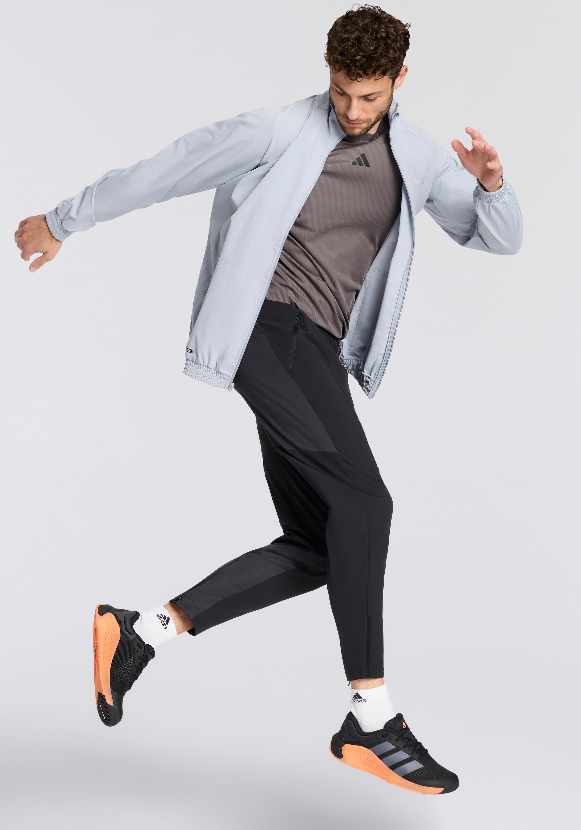 adidas Performance Pantalon de sport »D4T HYBRID PANT«  avec technologie Climacool®, en polyester, coupe normale ample