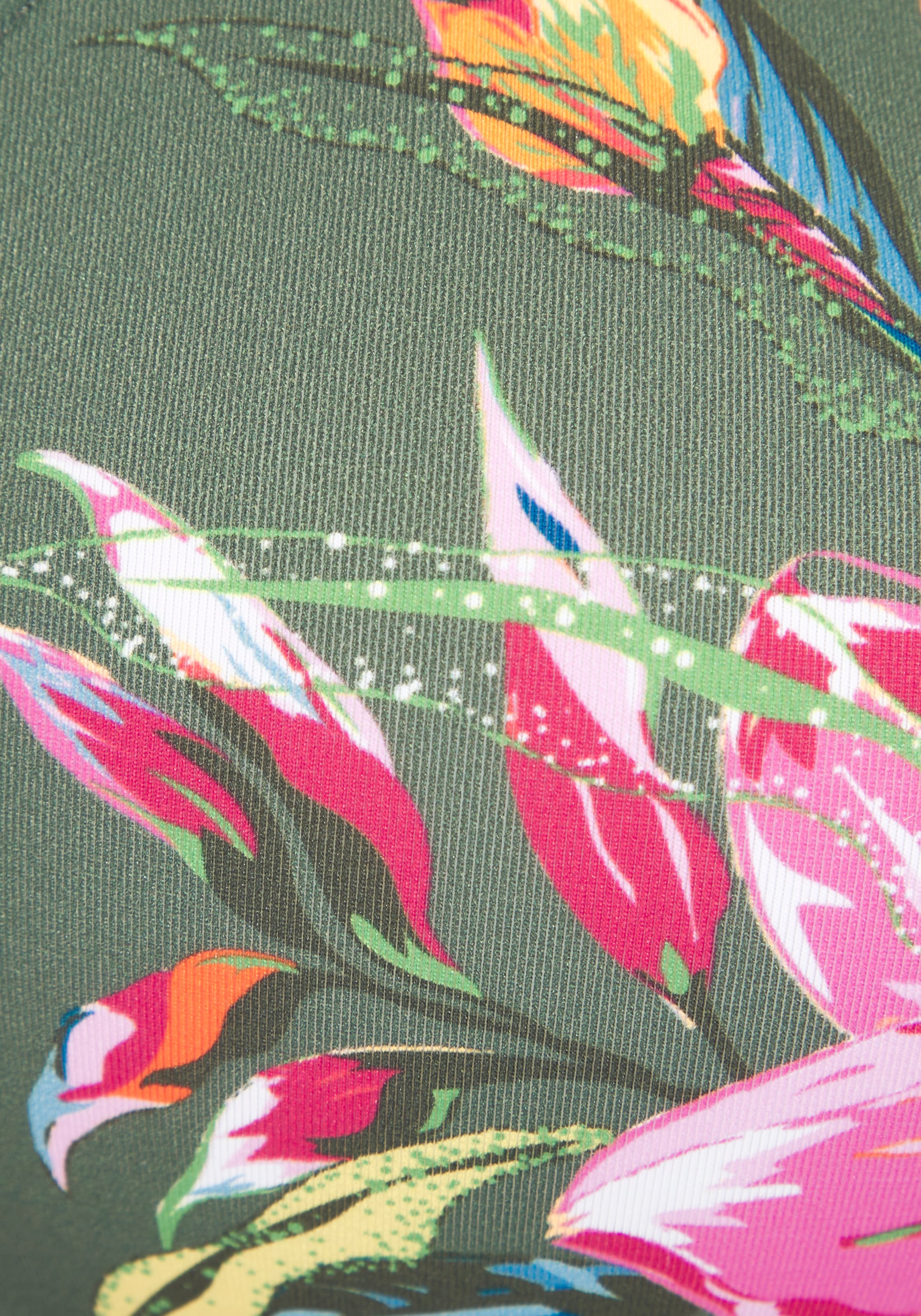 LASCANA Top bikini triangle »Malia« mit tropischem Print