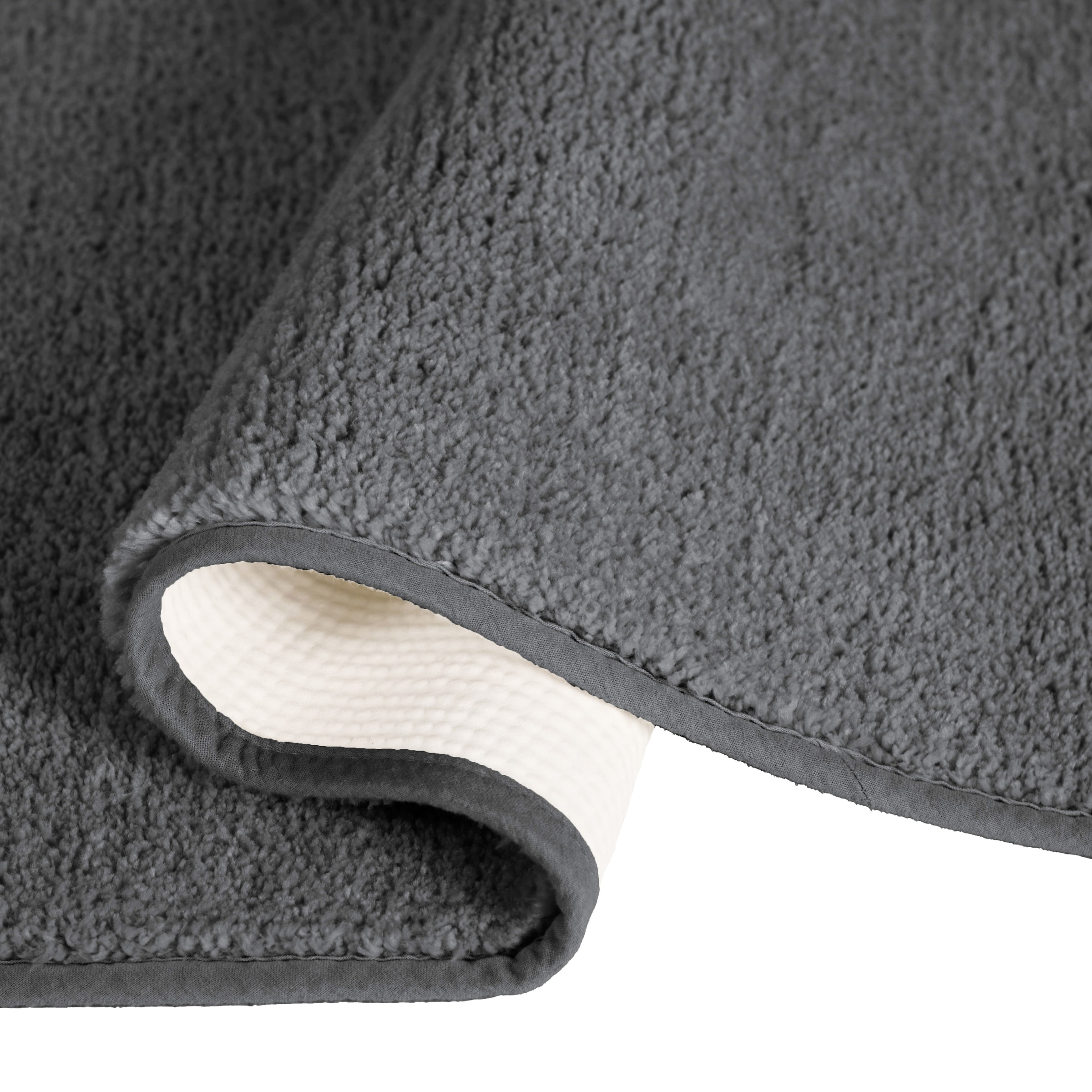 GOODproduct Badematte »Vanessa, Badvorleger, Badezimmer Teppich« Höhe 10 mm rutschhemmend beschichtet fussbodenheizungsgeeignet | schnell trocknend | strapazierfähig Badteppich, weiche Haptik, unifarben
