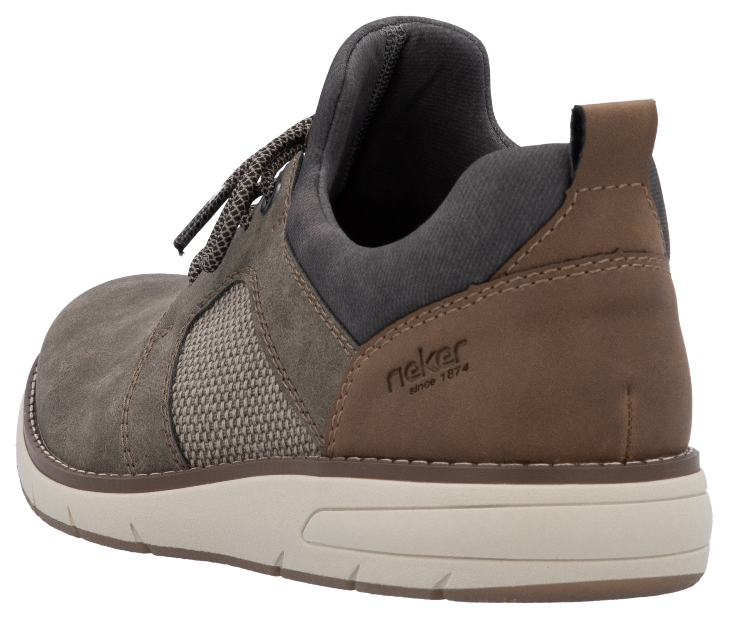 Rieker Slip-On Sneaker  Slipper, Freizeitschuh, Halbschuh mit modischer Laufsohle