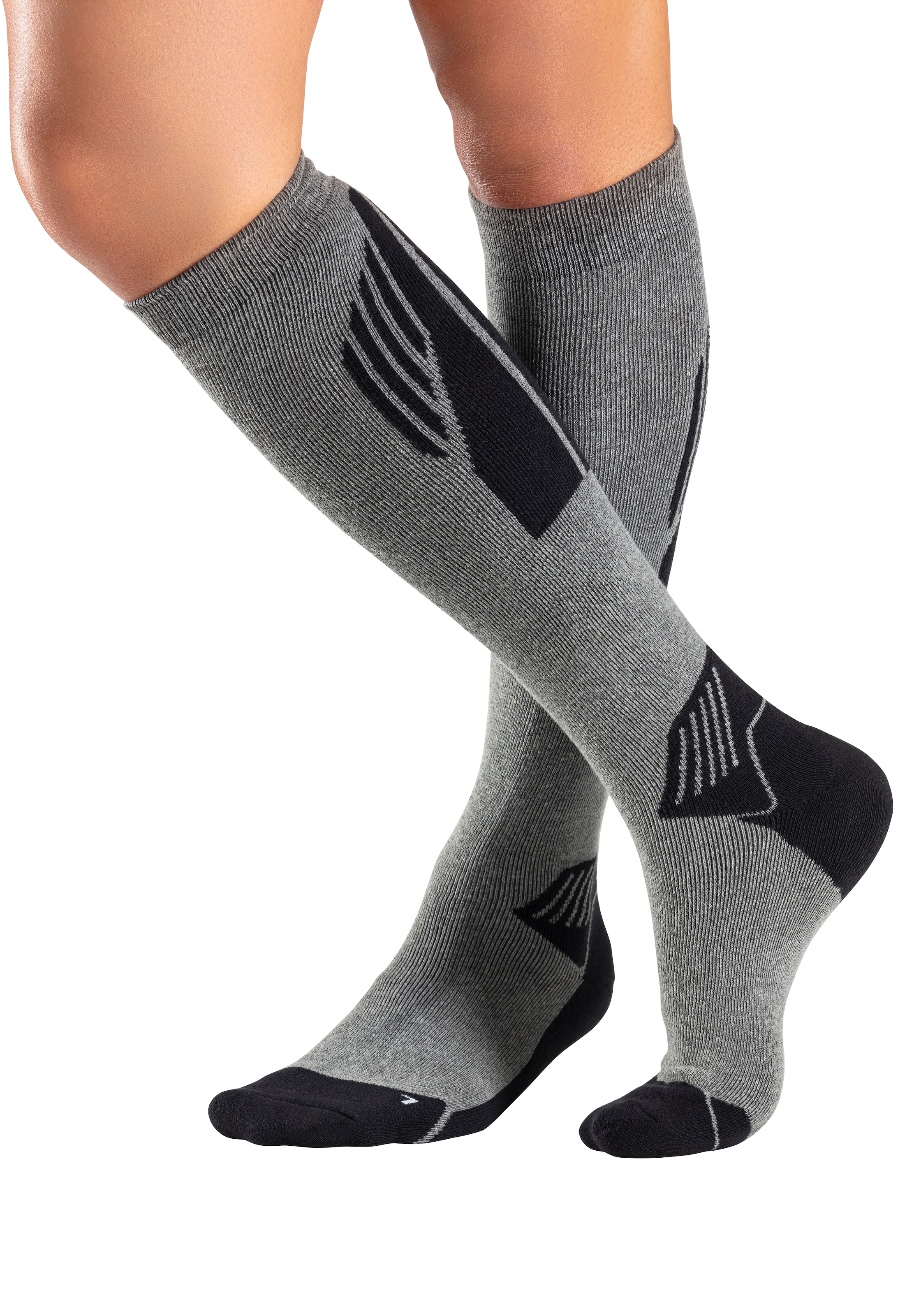 H.I.S Bas de ski Packung, 2 cuis tlg. mit bequemem Vollfrottee