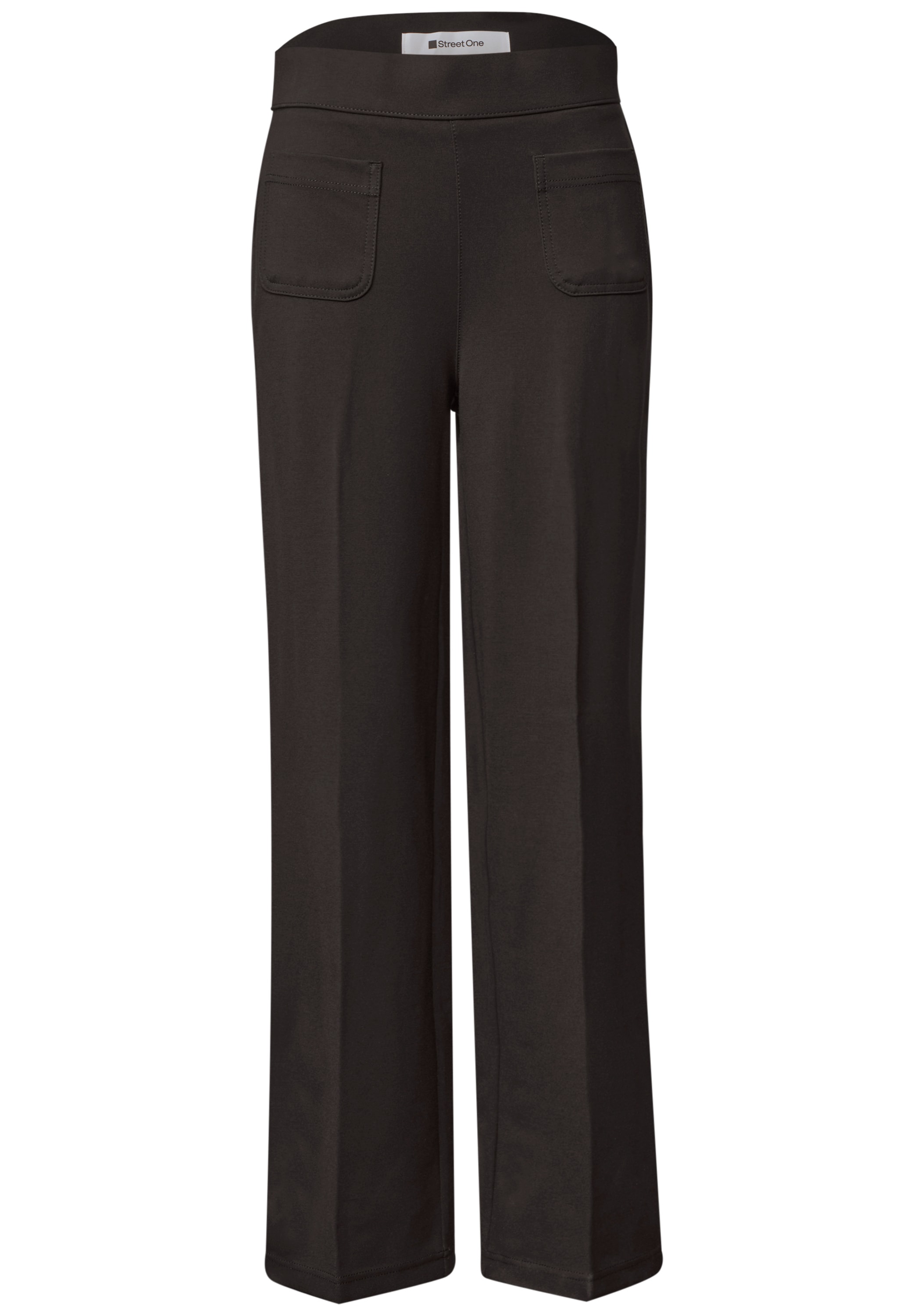 STREET ONE Jerseyhose »Style Amalia«  mit Gummizug und Stretch / Viskose